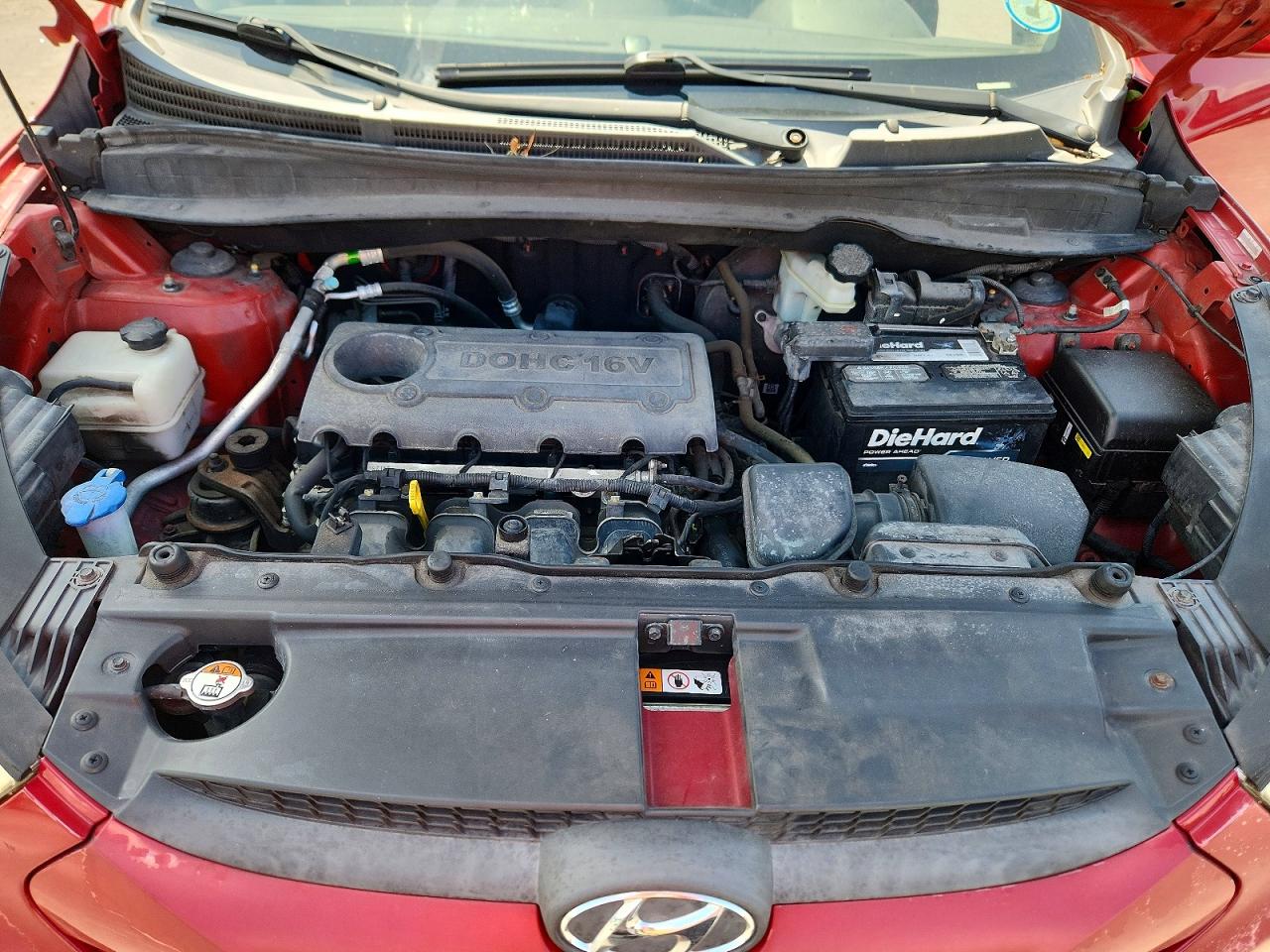 2013 Hyundai Tucson Gls Red vin: KM8JU3ACXDU691115