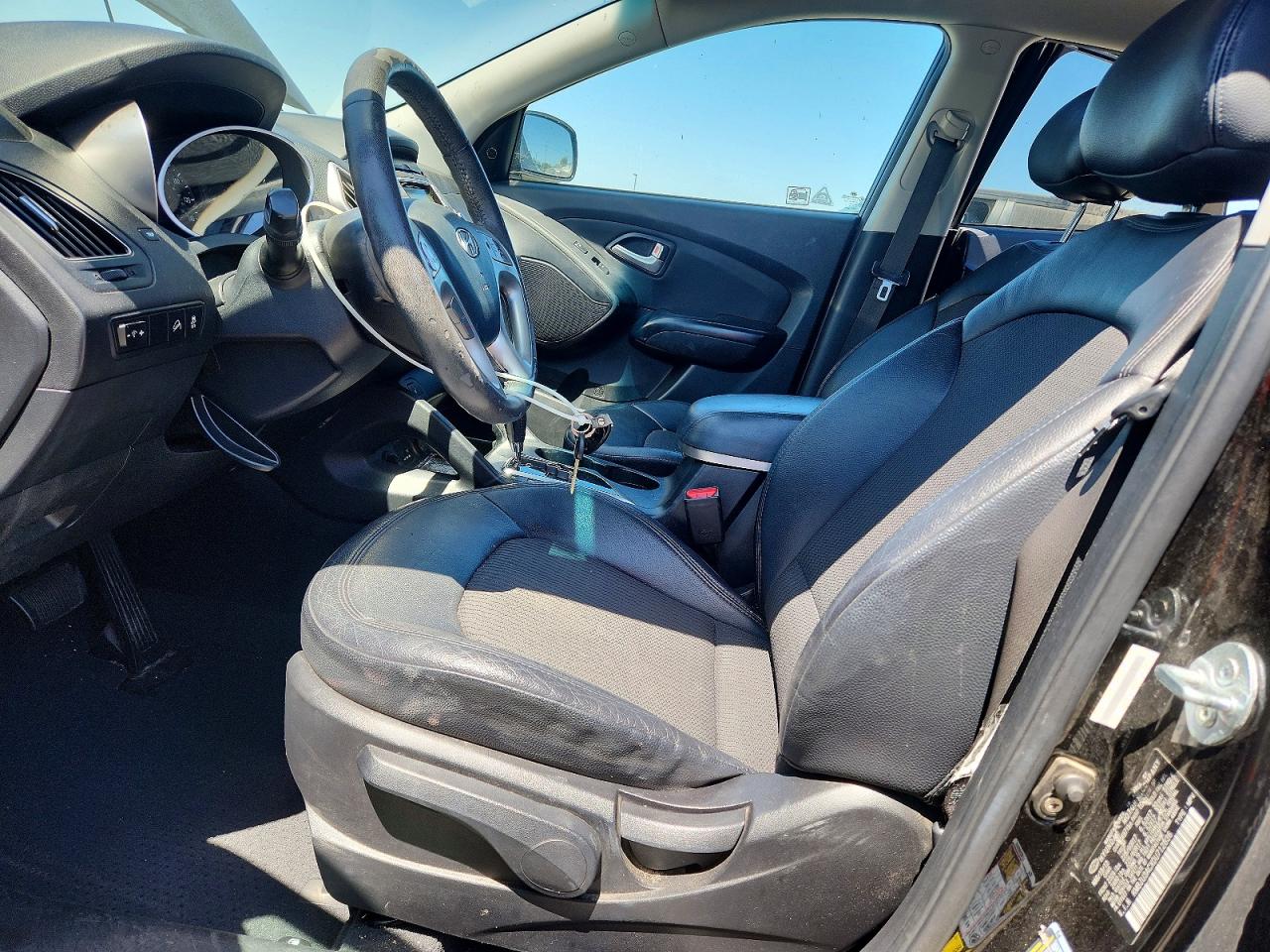 2013 Hyundai Tucson Gls Black vin: KM8JU3ACXDU712836