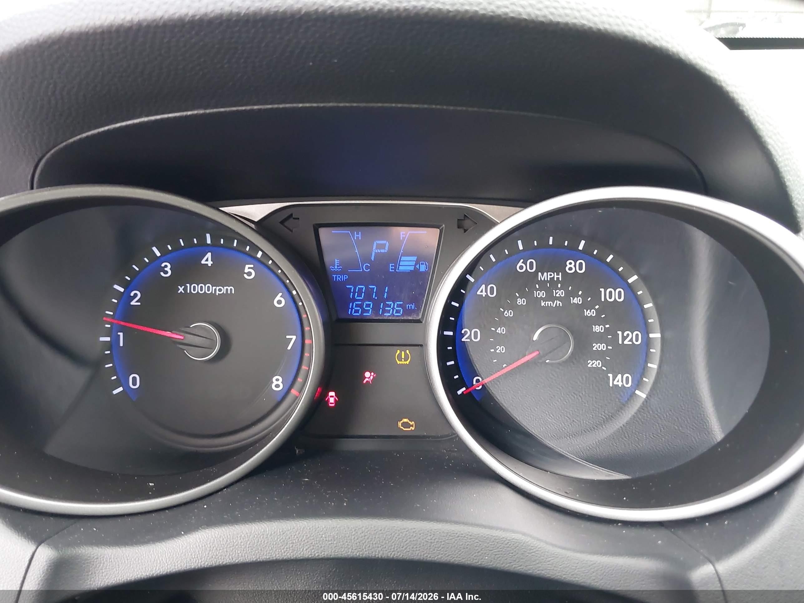 2013 Hyundai Tucson Limited Brown vin: KM8JU3ACXDU715669