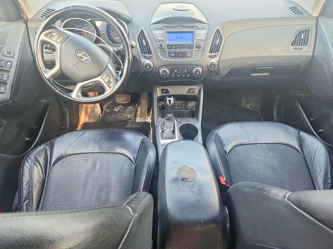 2014 Hyundai Tucson Se White vin: KM8JU3AG0EU829006