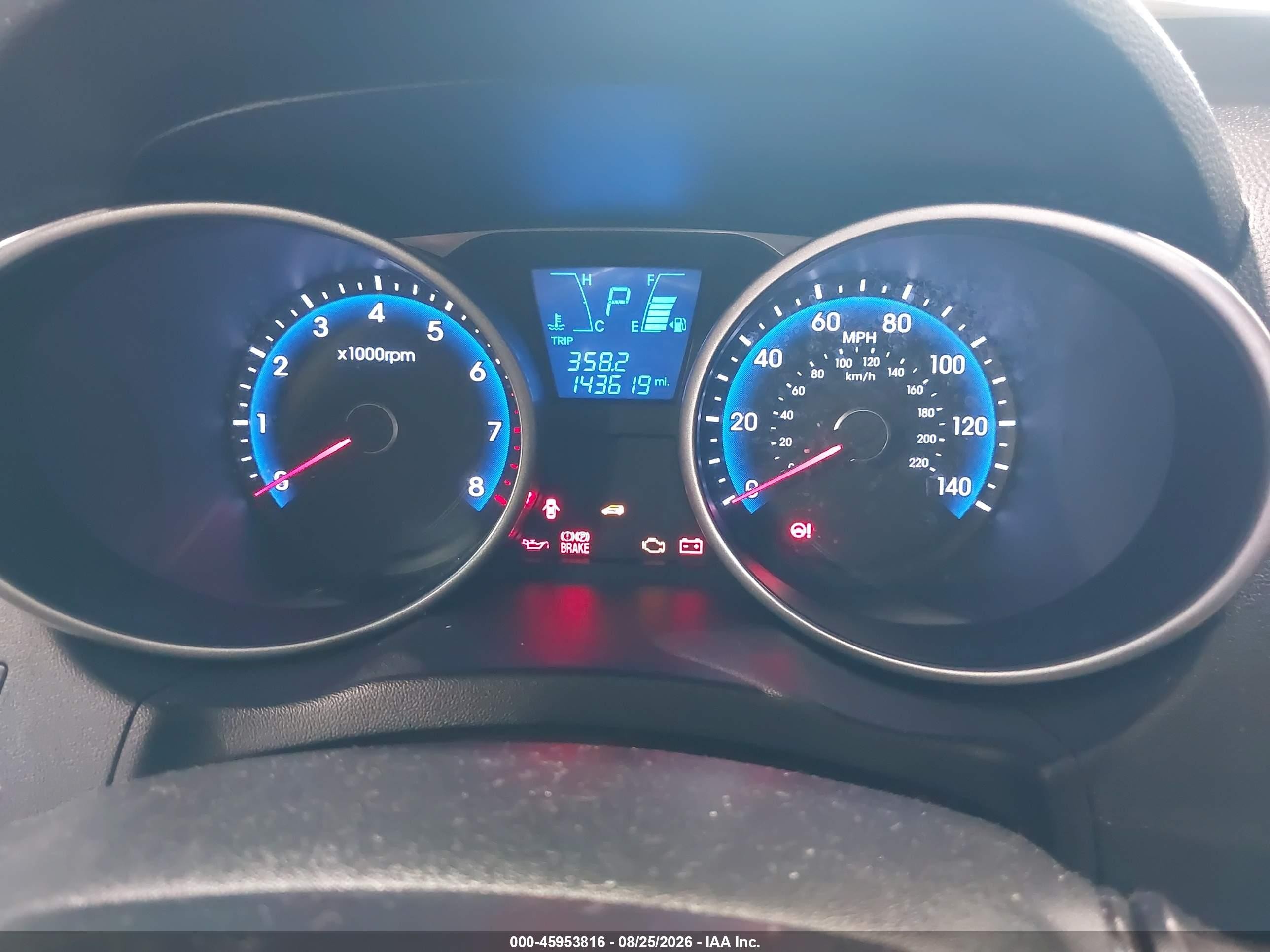 2014 Hyundai Tucson Limited Черный vin: KM8JU3AG0EU833458