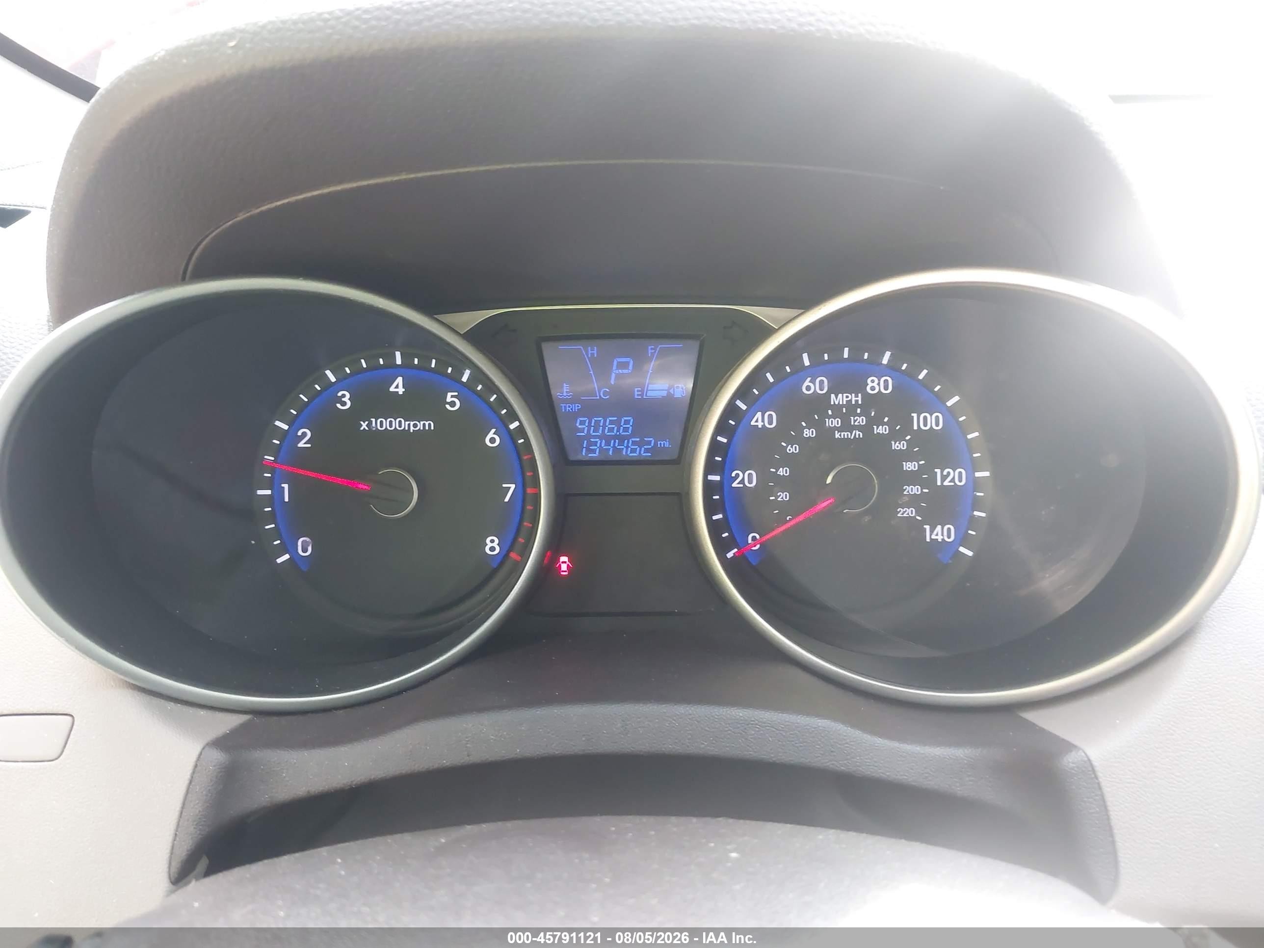 2014 Hyundai Tucson Se Red vin: KM8JU3AG0EU846615