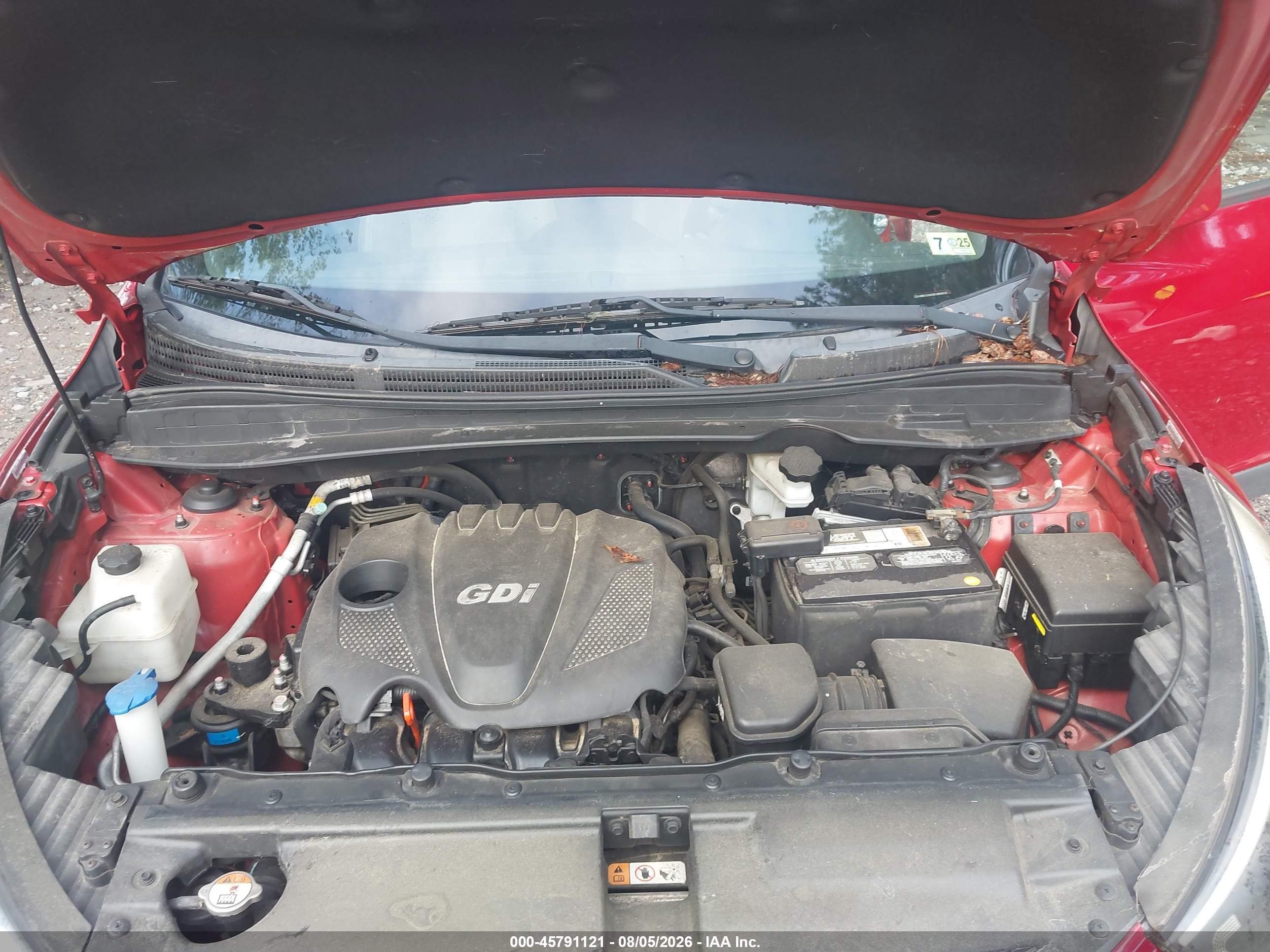2014 Hyundai Tucson Se Red vin: KM8JU3AG0EU846615