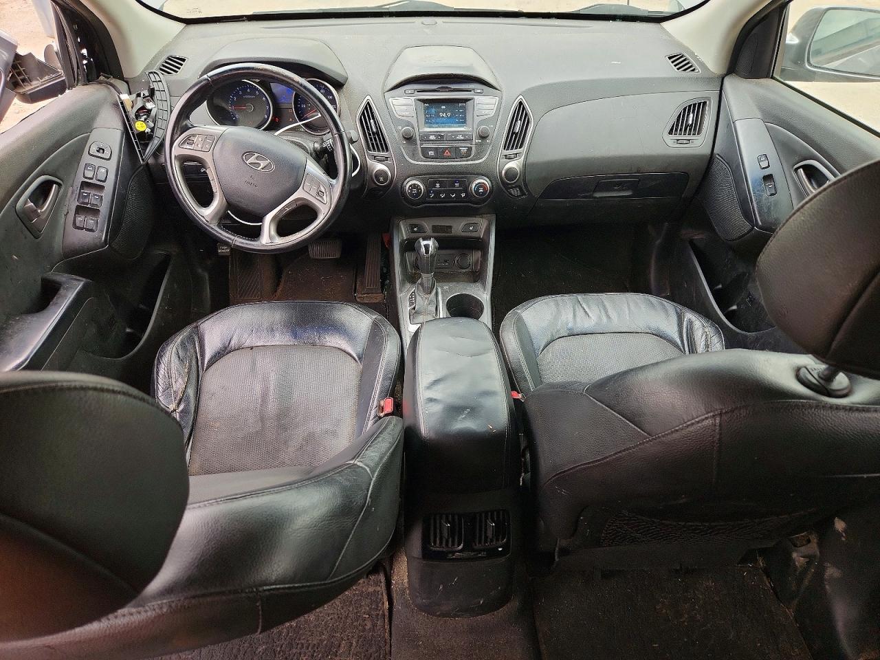 2014 Hyundai Tucson Se Gray vin: KM8JU3AG0EU860160