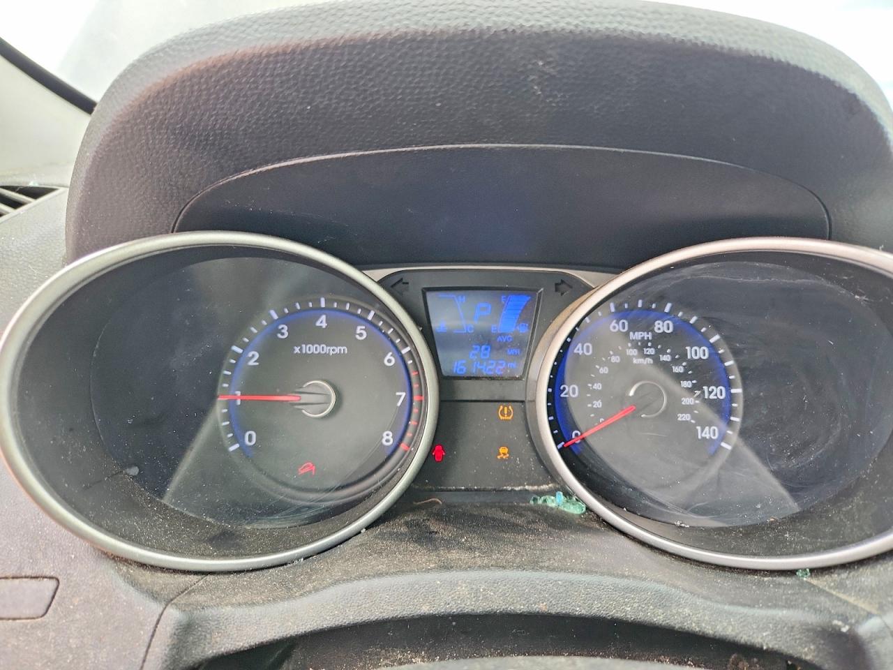 2014 Hyundai Tucson Se Gray vin: KM8JU3AG0EU860160