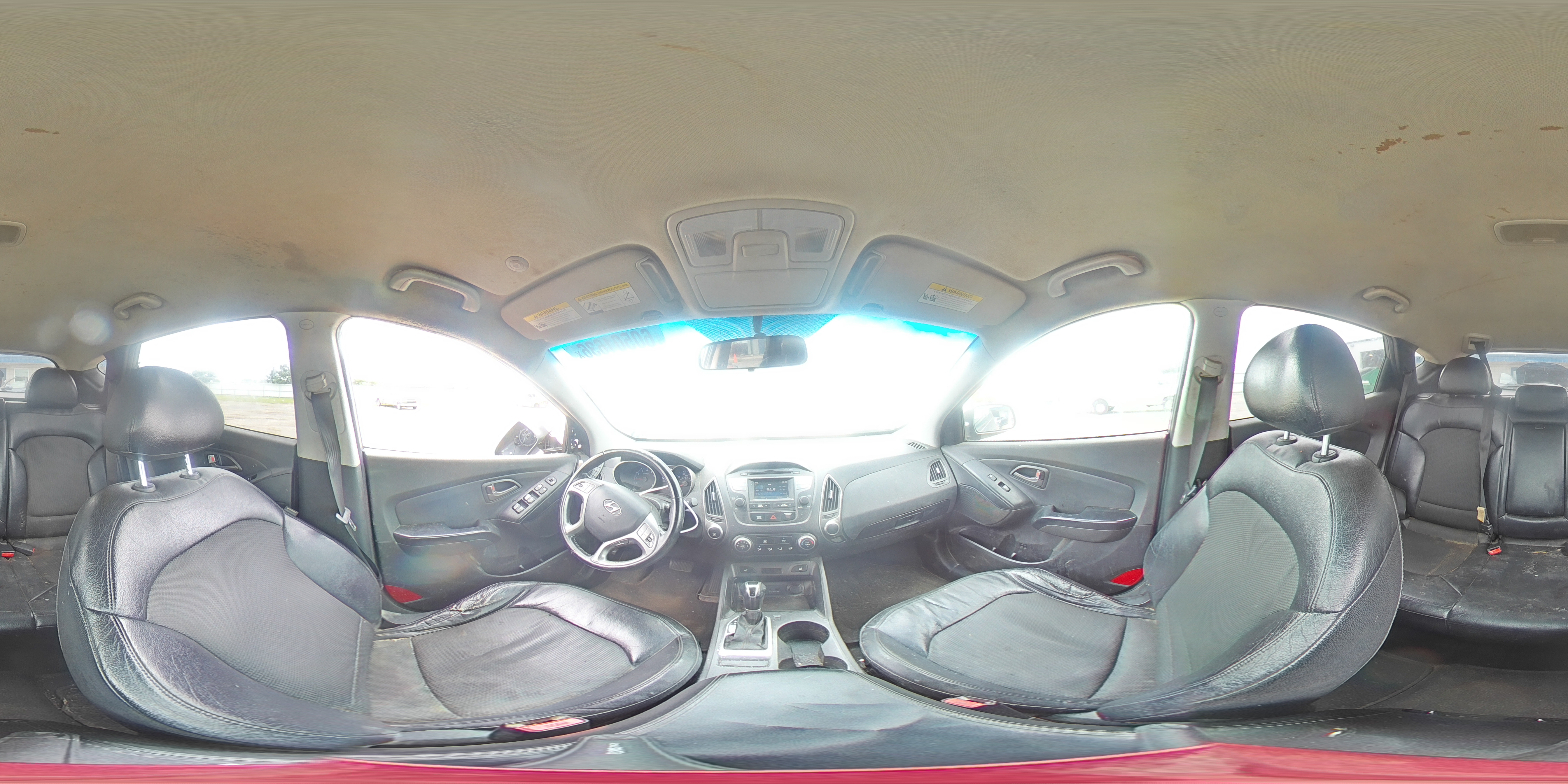2014 Hyundai Tucson Se Gray vin: KM8JU3AG0EU860160