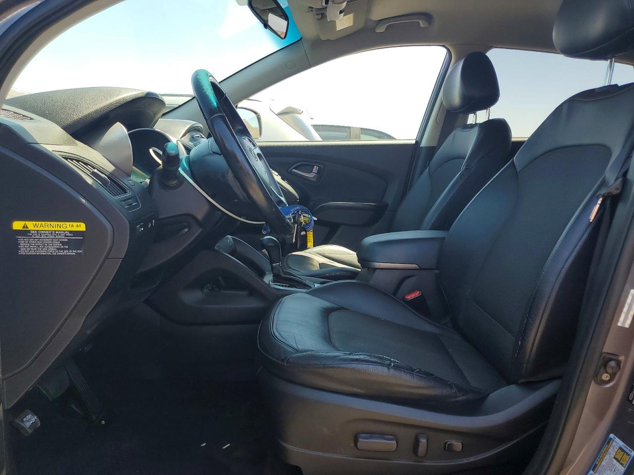 2014 Hyundai Tucson Se Gray vin: KM8JU3AG0EU898522