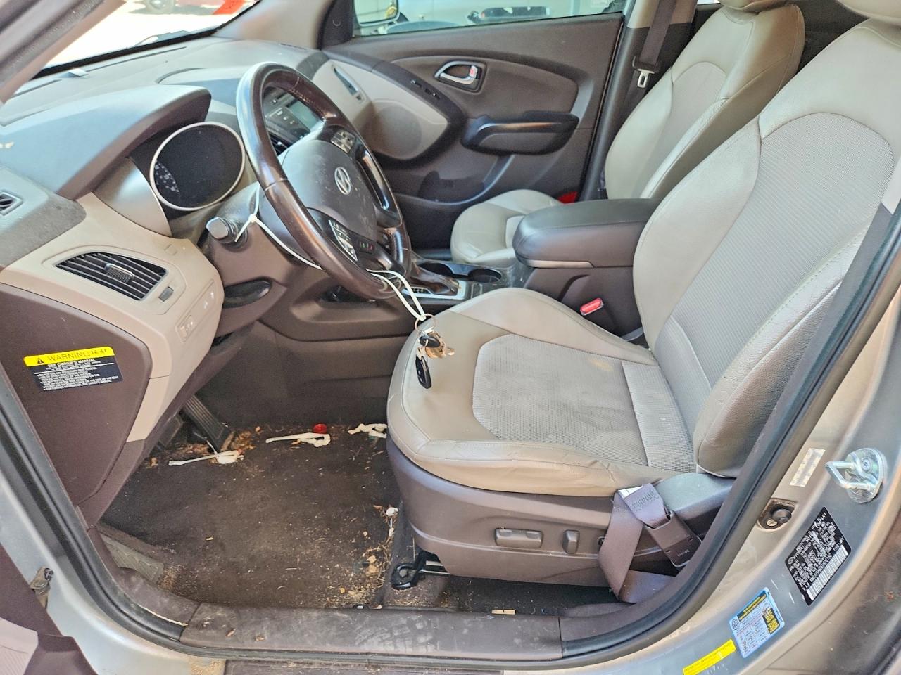 2014 Hyundai Tucson Se Tan vin: KM8JU3AG0EU926156