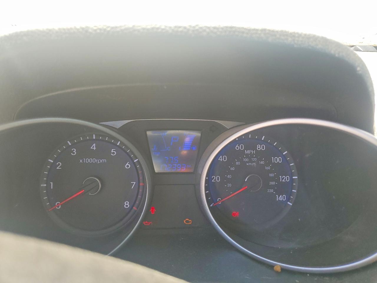 2014 Hyundai Tucson Se Silver vin: KM8JU3AG0EU933902