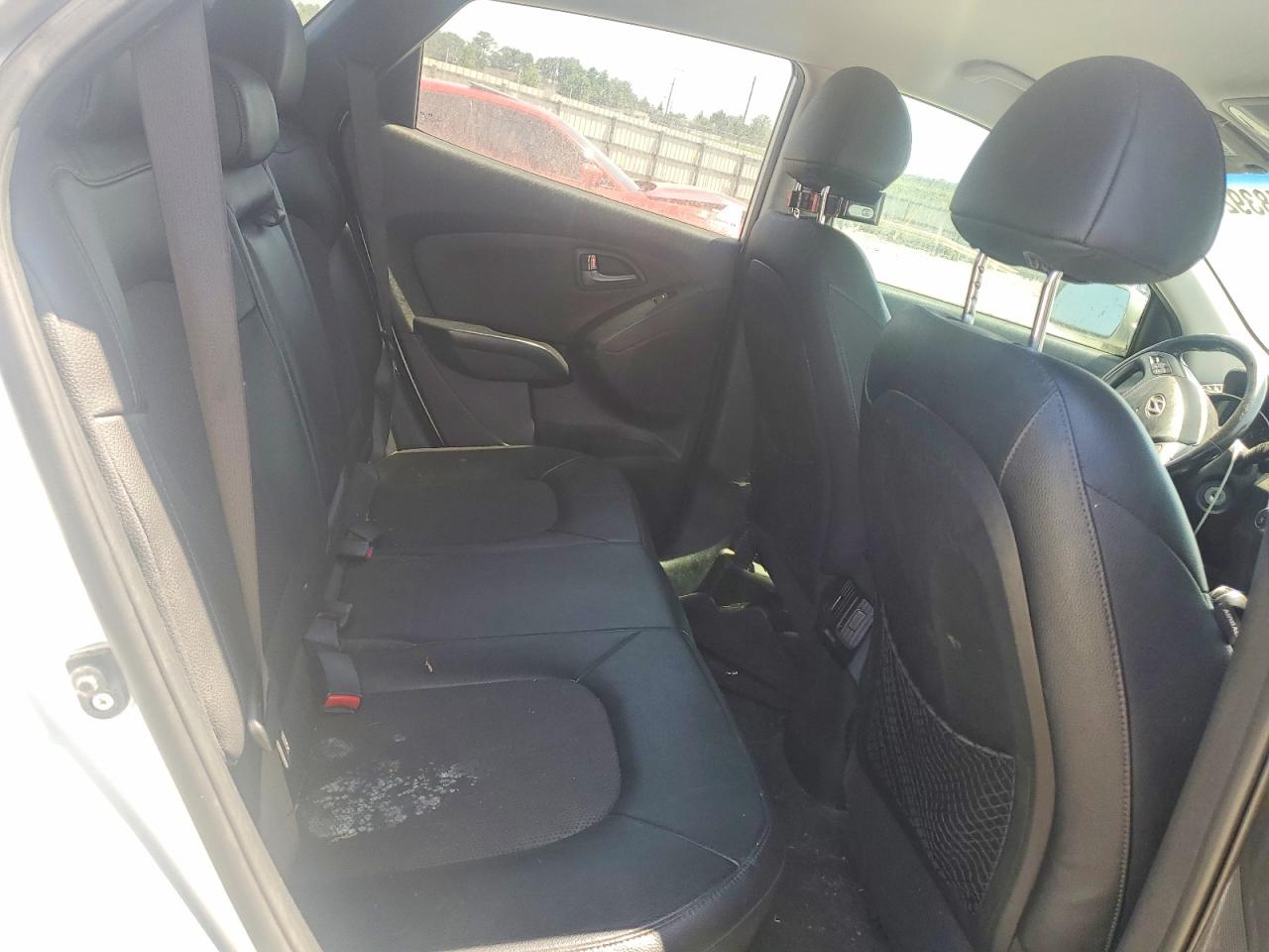 2014 Hyundai Tucson Se Silver vin: KM8JU3AG0EU933902