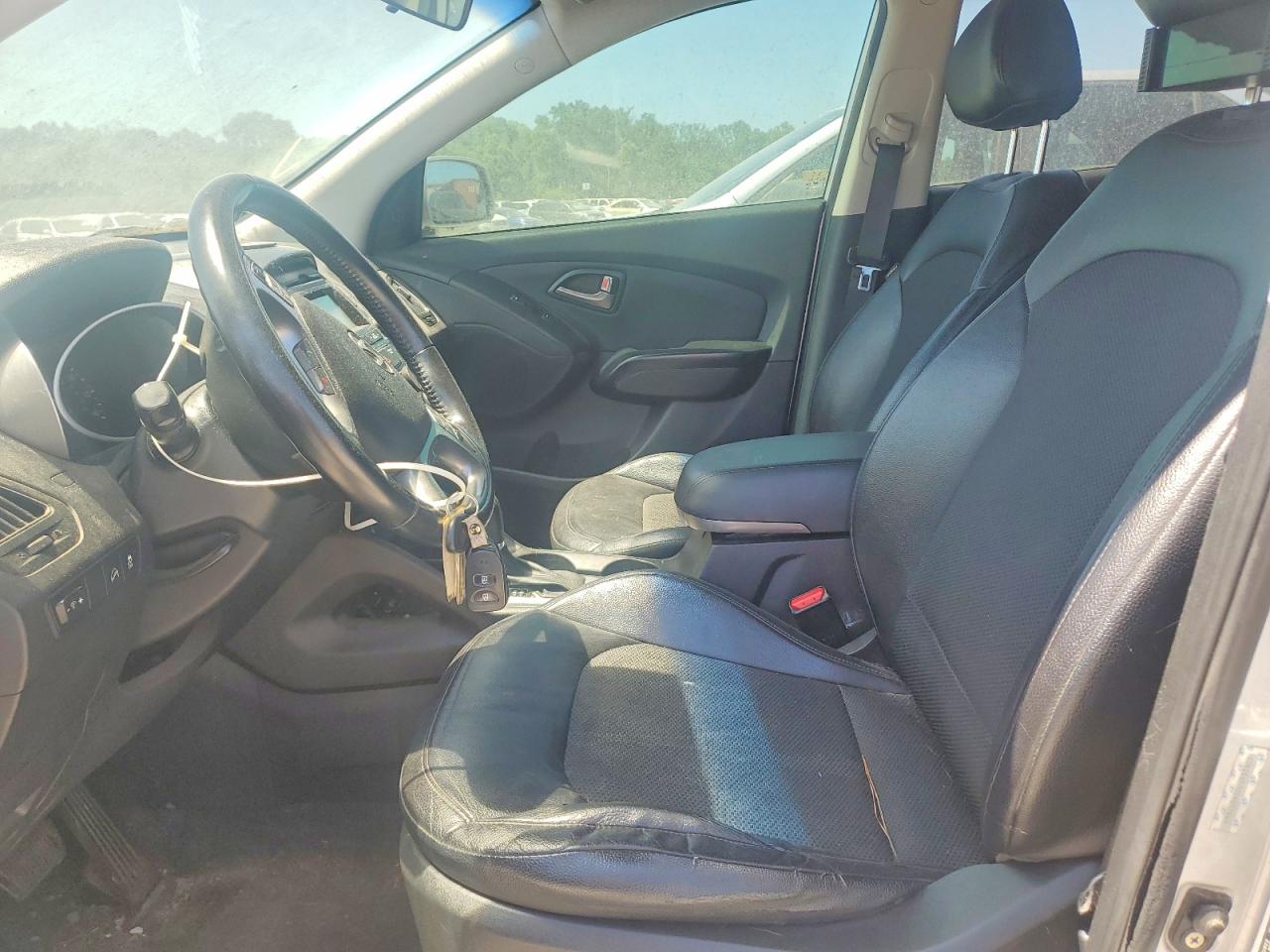 2014 Hyundai Tucson Se Silver vin: KM8JU3AG0EU933902