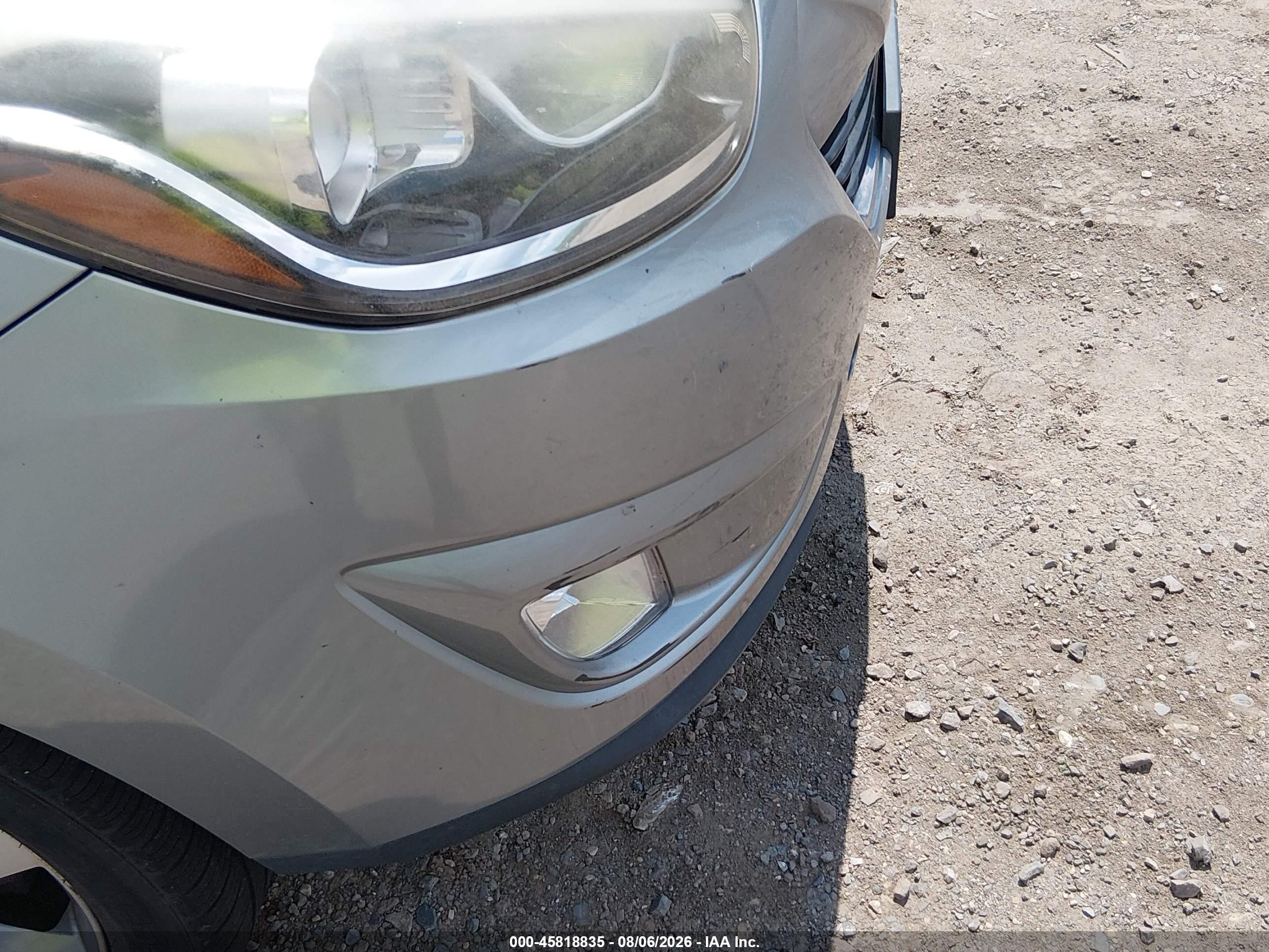 2014 Hyundai Tucson Limited Серебряный vin: KM8JU3AG0EU941496