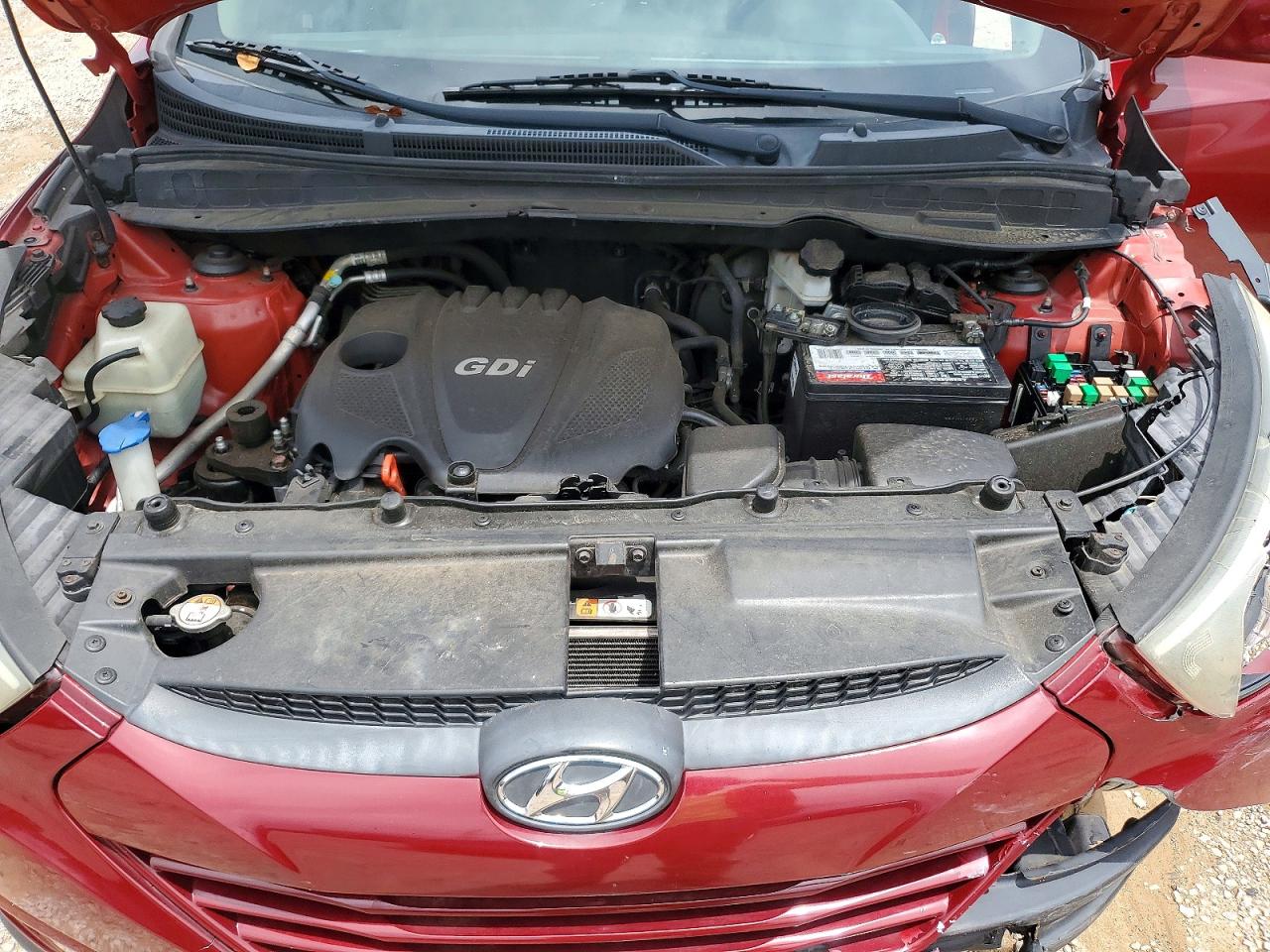 2015 Hyundai Tucson Se Бордовый vin: KM8JU3AG0FU012653
