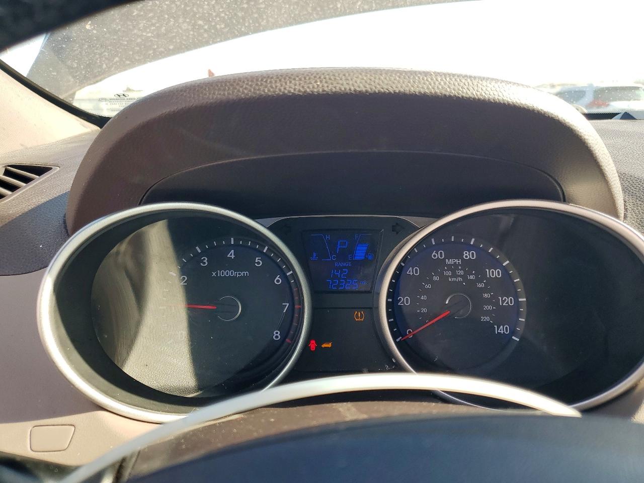 2014 Hyundai Tucson Se Brown vin: KM8JU3AG1EU916249