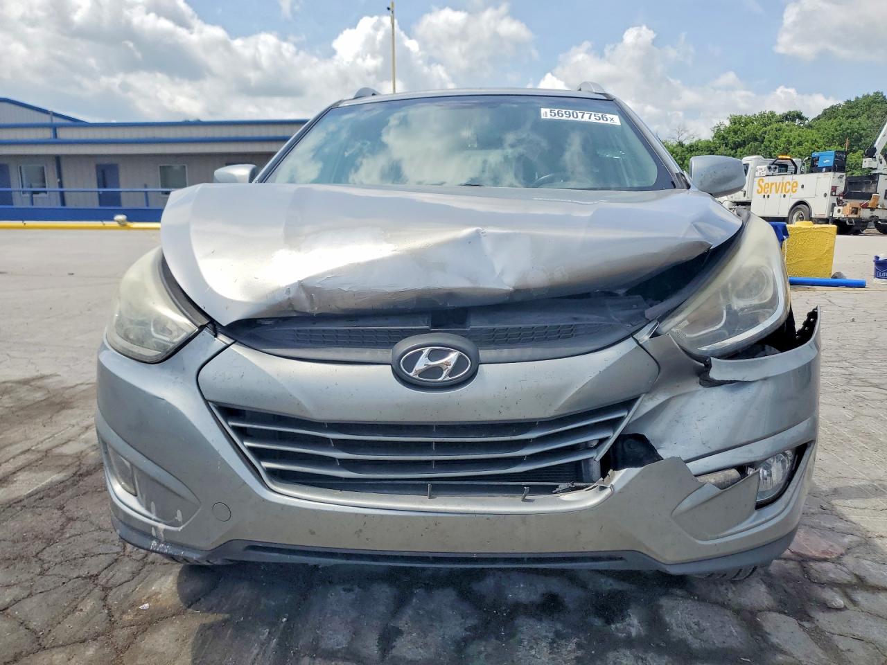 2015 Hyundai Tucson Se Silver vin: KM8JU3AG1FU012807