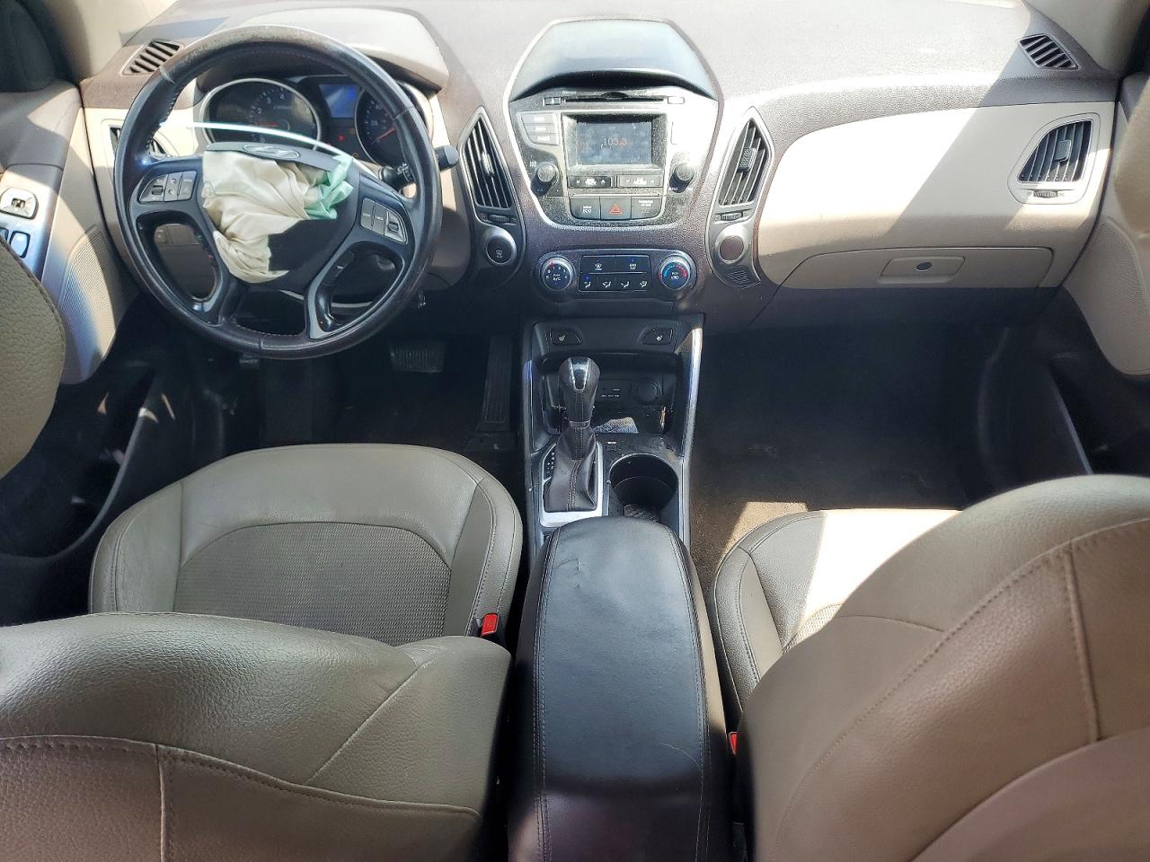 2015 Hyundai Tucson Se Silver vin: KM8JU3AG1FU012807