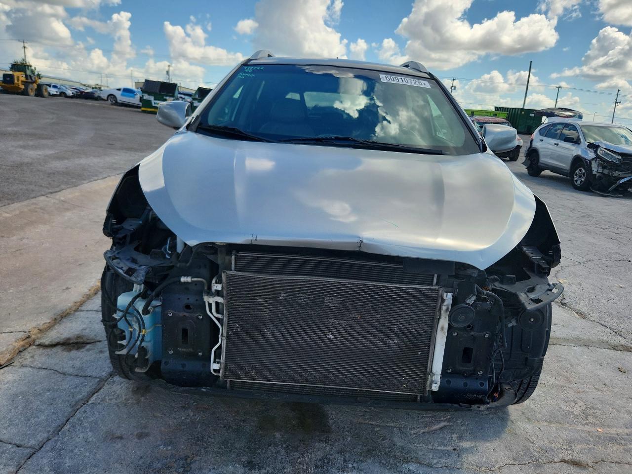 2015 Hyundai Tucson Se Silver vin: KM8JU3AG1FU023953