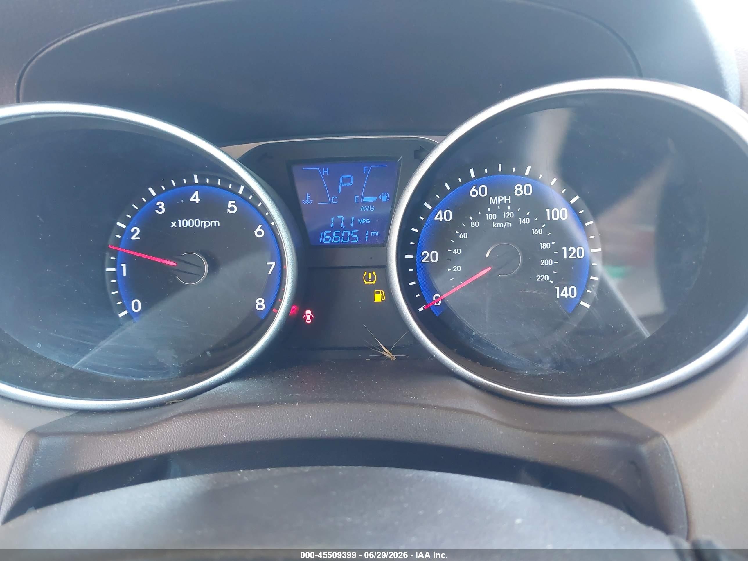 2015 Hyundai Tucson Se Красный vin: KM8JU3AG1FU059240