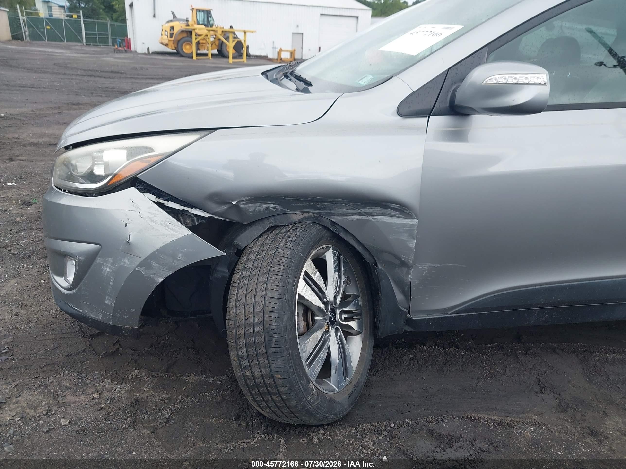 2015 Hyundai Tucson Limited Green vin: KM8JU3AG1FU066334