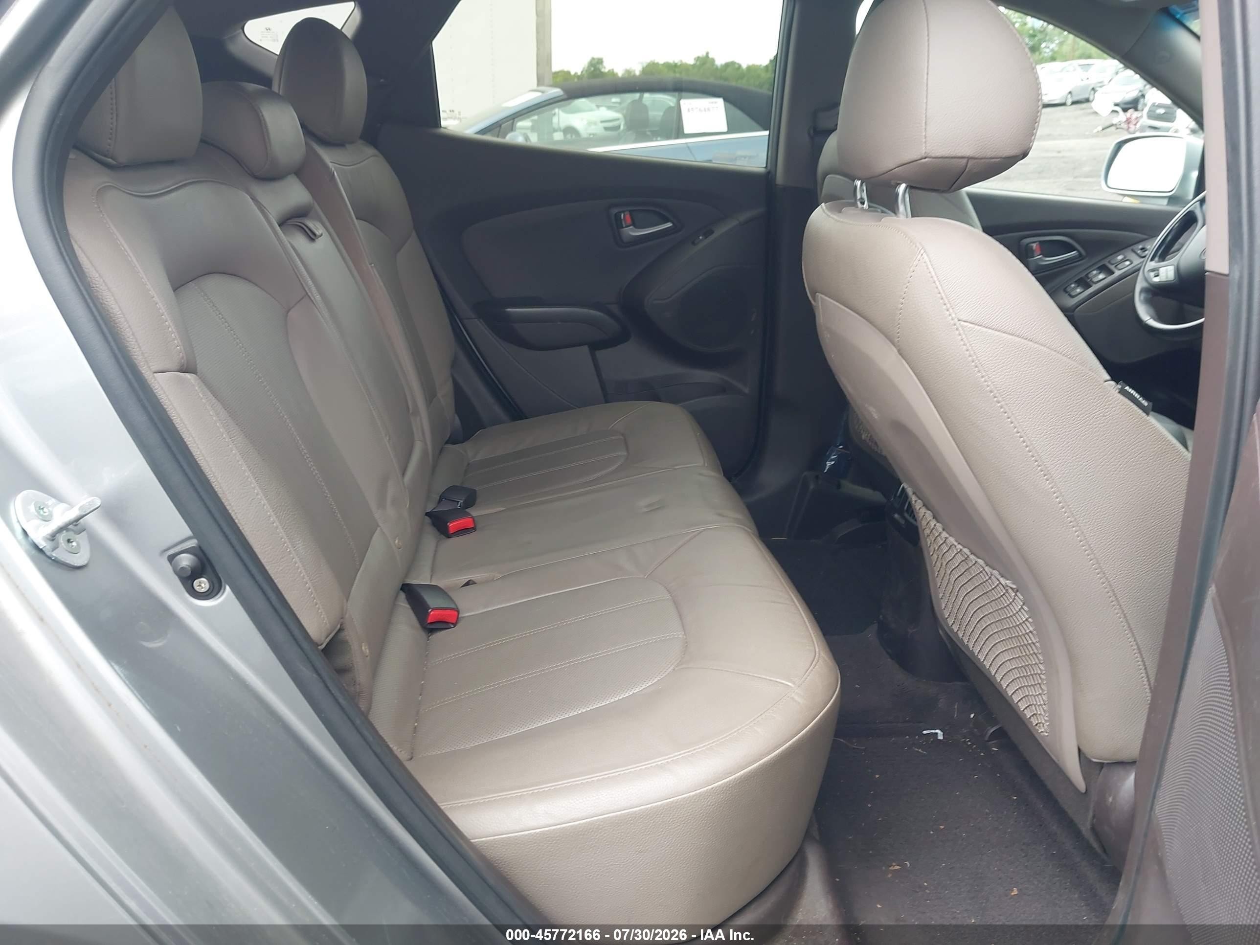 2015 Hyundai Tucson Limited Green vin: KM8JU3AG1FU066334