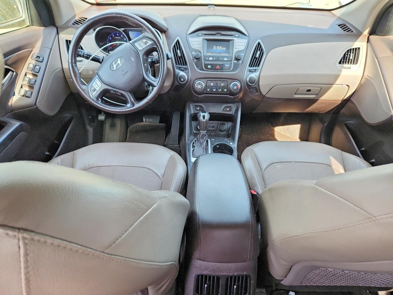 2014 Hyundai Tucson Se Серебряный vin: KM8JU3AG2EU830545