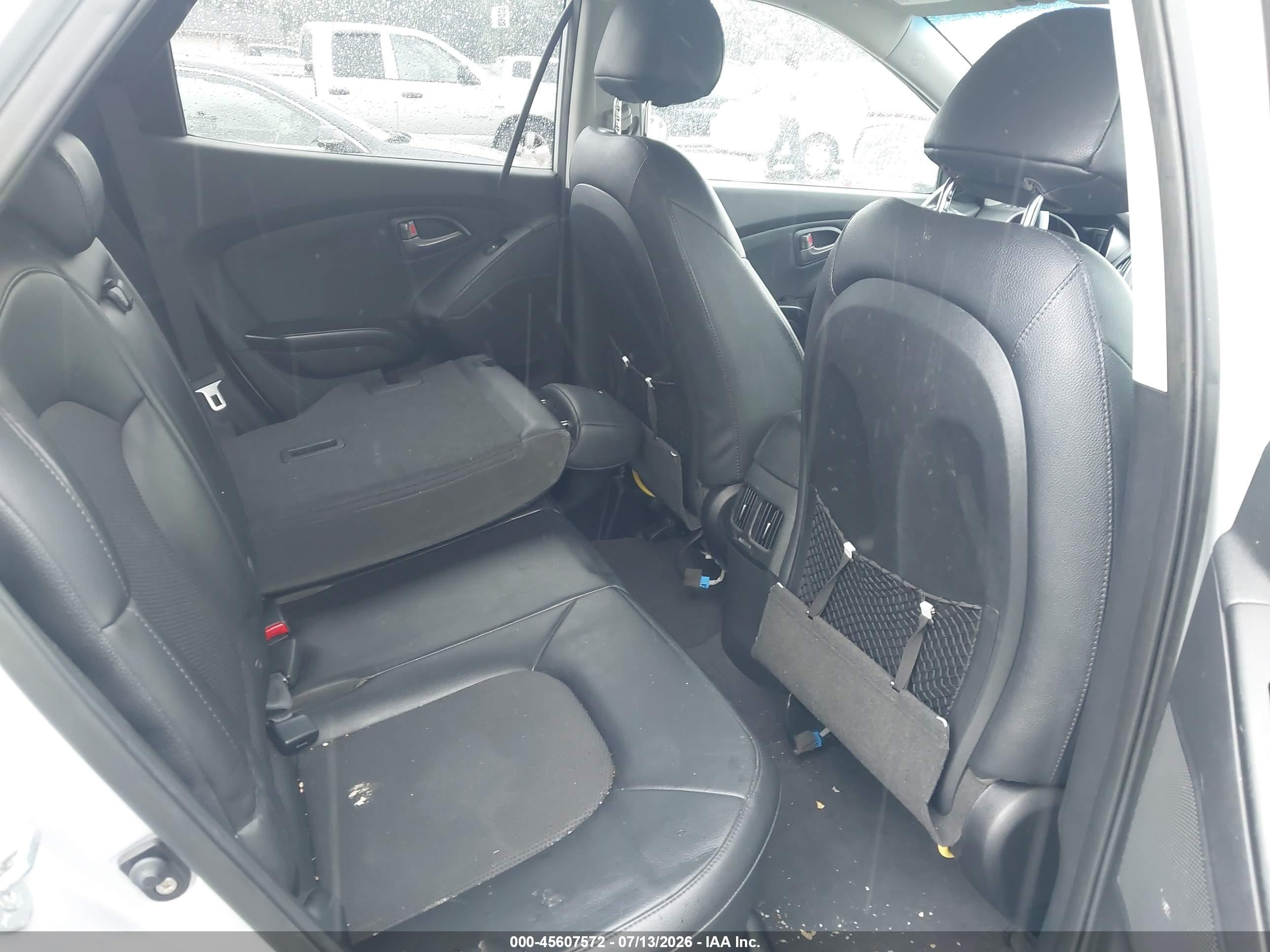 2014 Hyundai Tucson Se Gray vin: KM8JU3AG2EU831565