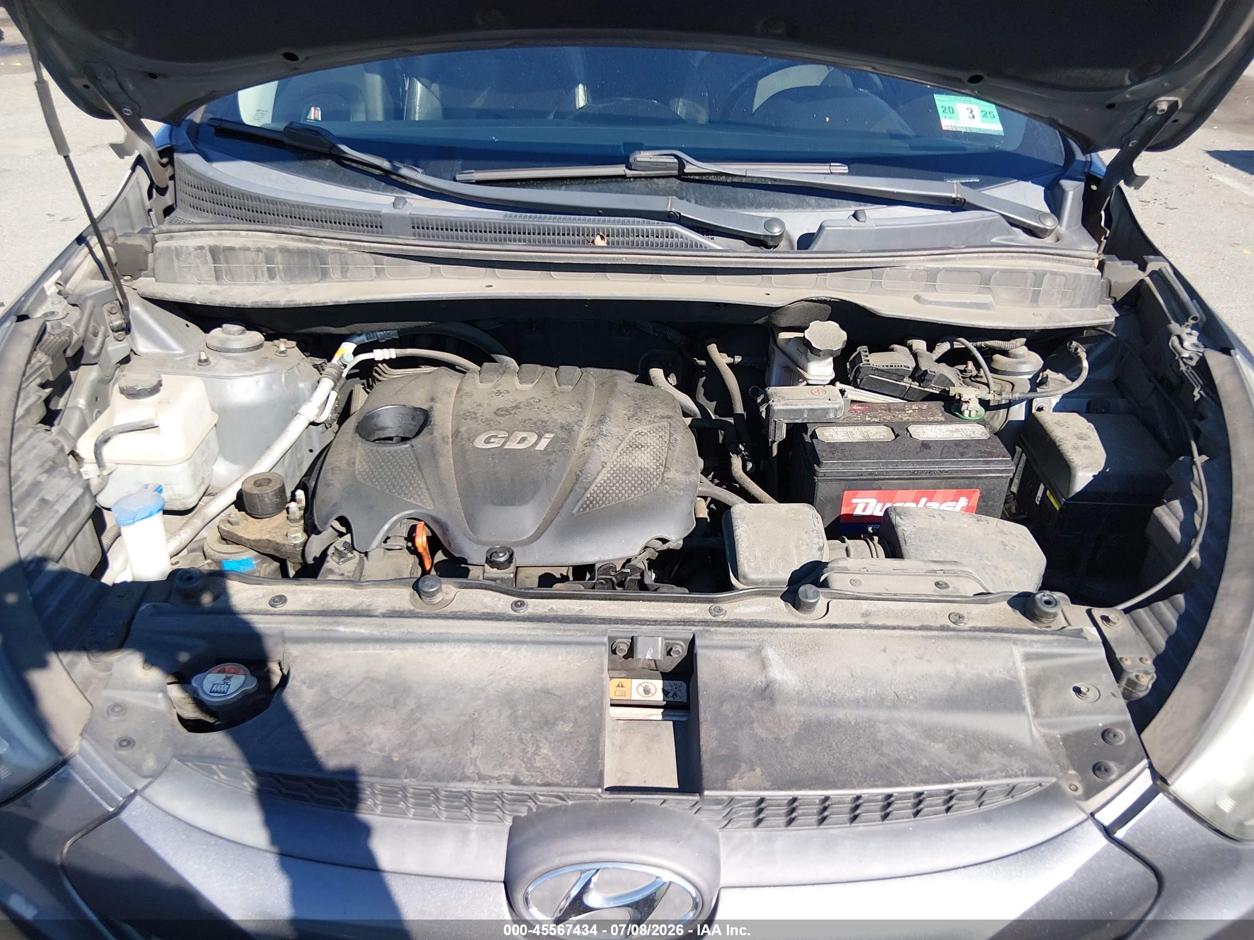 2014 Hyundai Tucson Se Gray vin: KM8JU3AG2EU873041