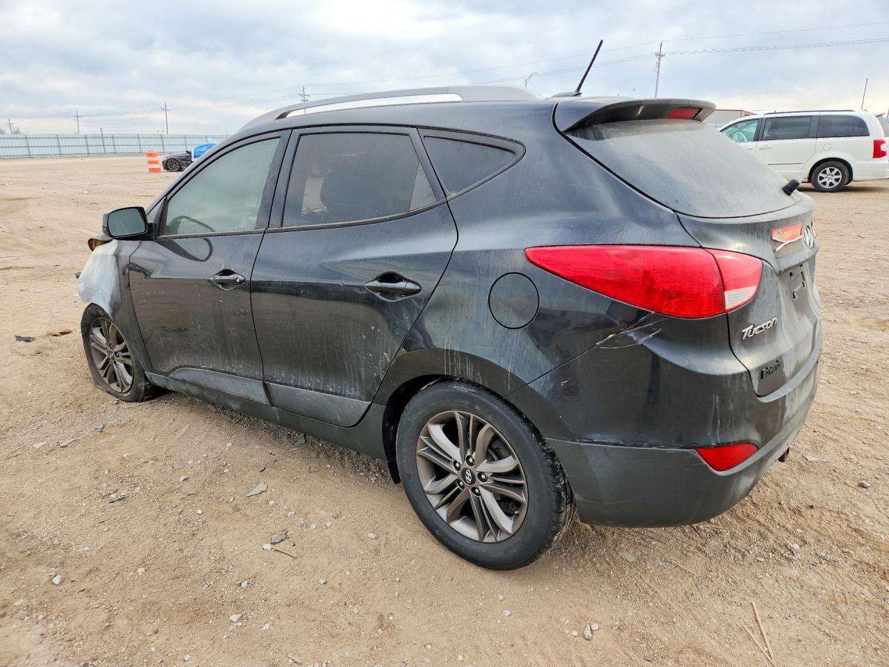 2014 Hyundai Tucson Gls Black vin: KM8JU3AG2EU889479