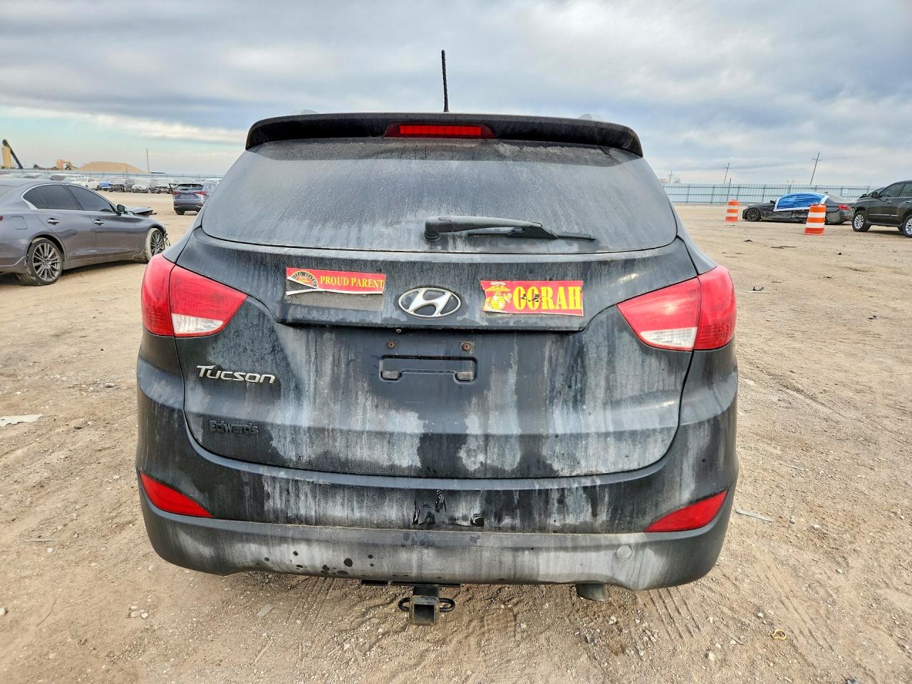 2014 Hyundai Tucson Gls Black vin: KM8JU3AG2EU889479