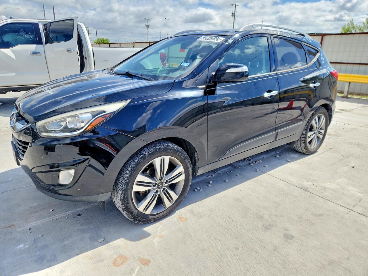 2015 Hyundai Tucson Limited Черный vin: KM8JU3AG2FU017451
