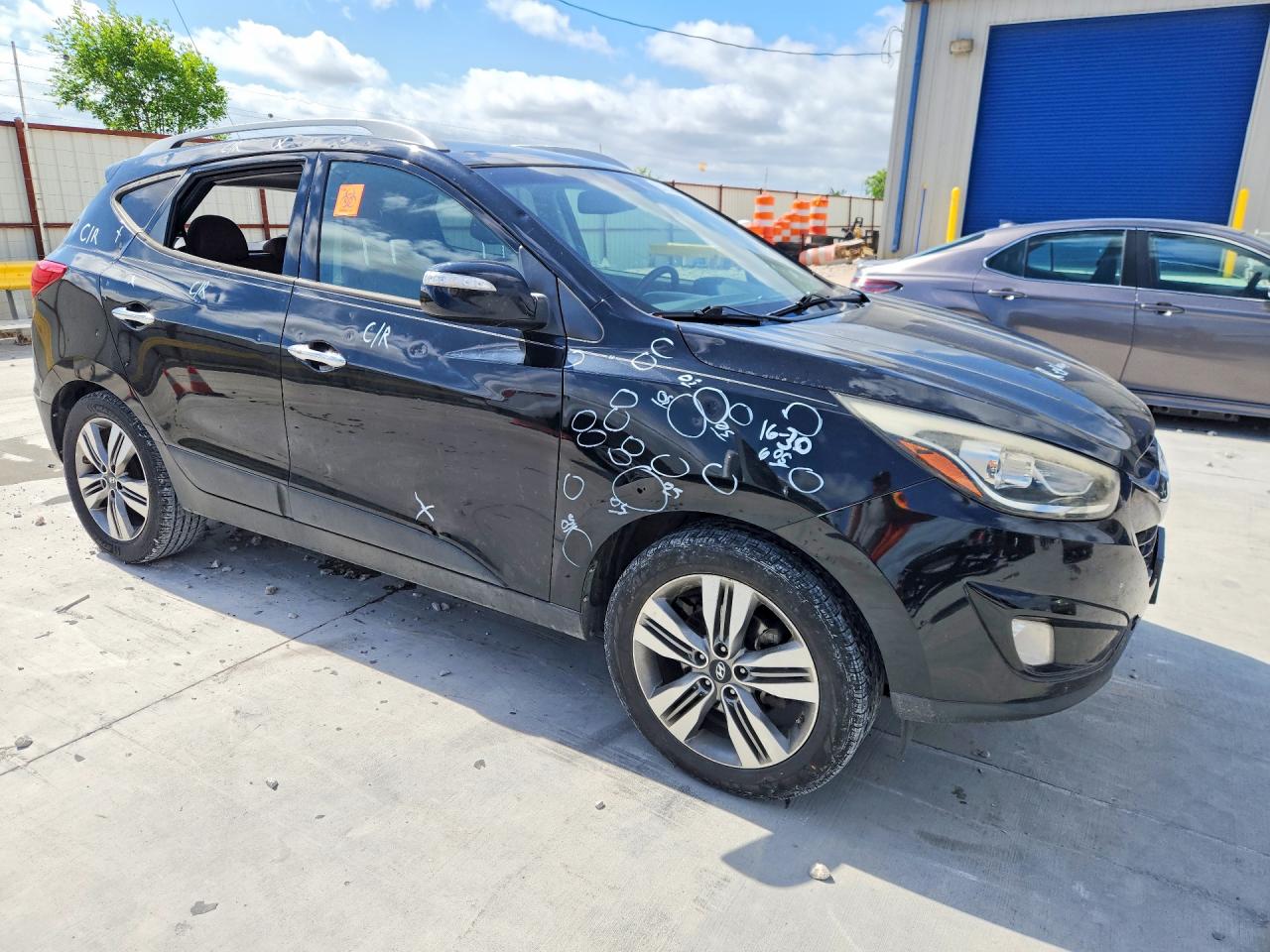 2015 Hyundai Tucson Limited Black vin: KM8JU3AG2FU017451
