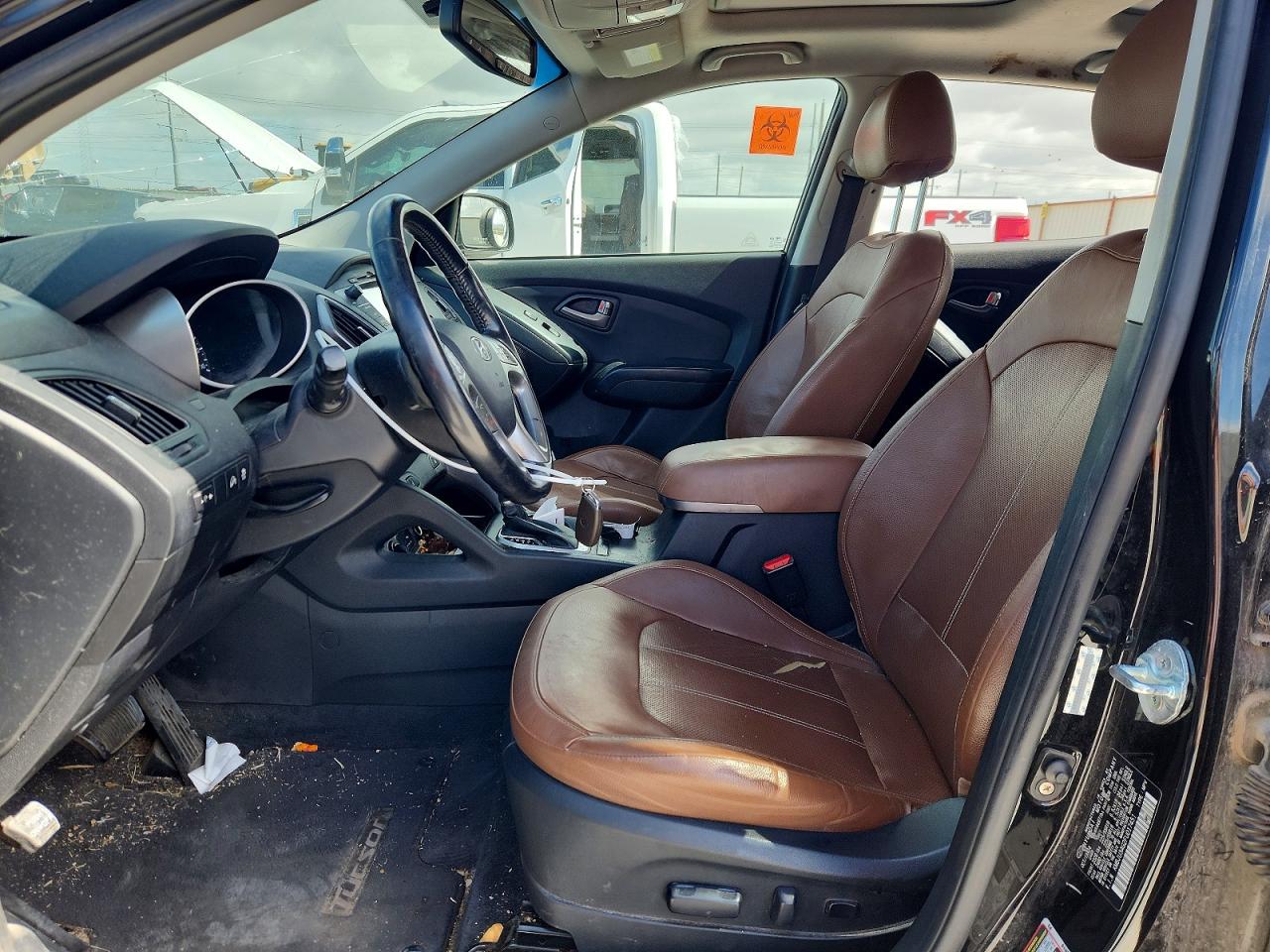 2015 Hyundai Tucson Limited Black vin: KM8JU3AG2FU017451