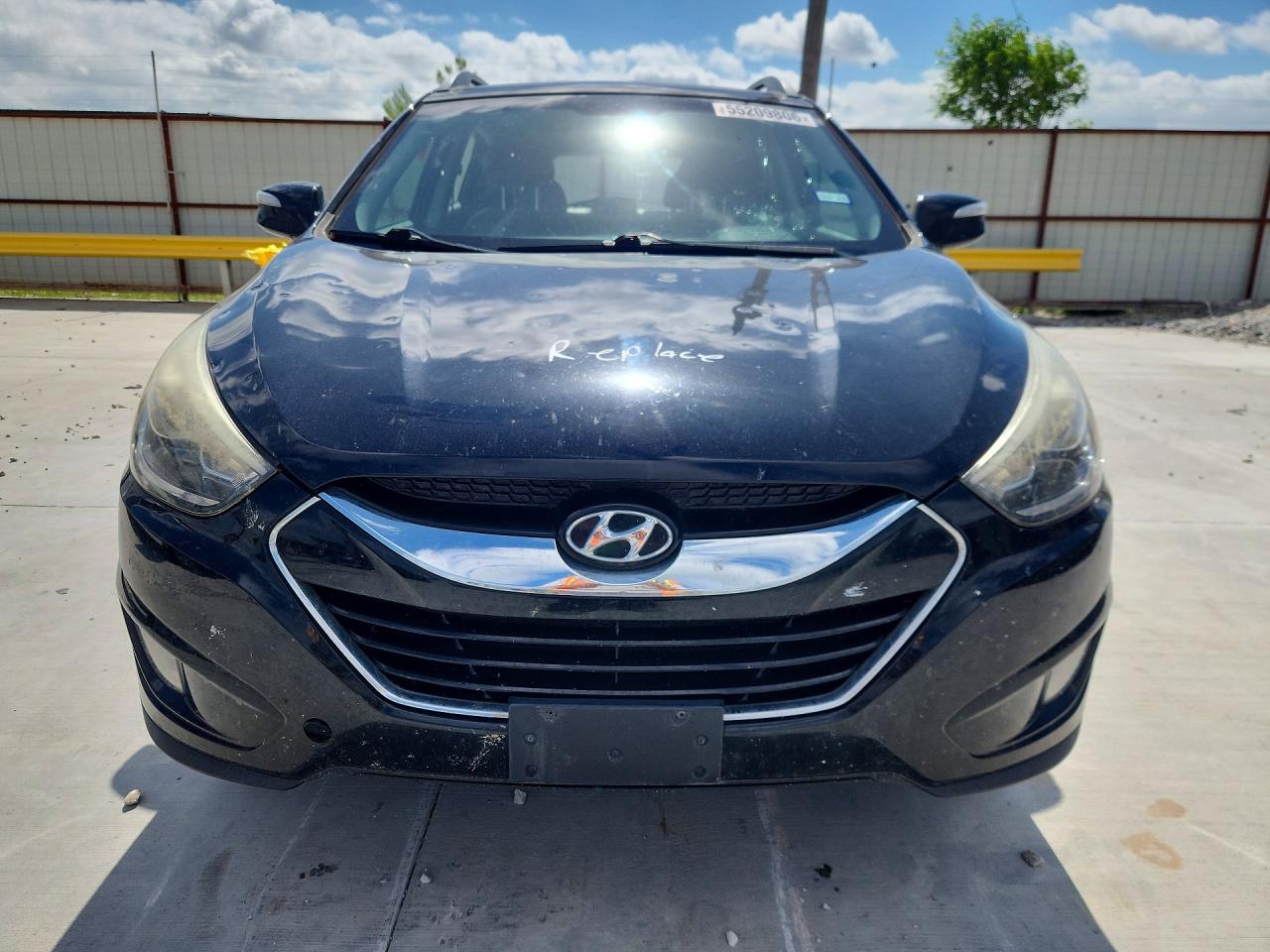 2015 Hyundai Tucson Limited Black vin: KM8JU3AG2FU017451