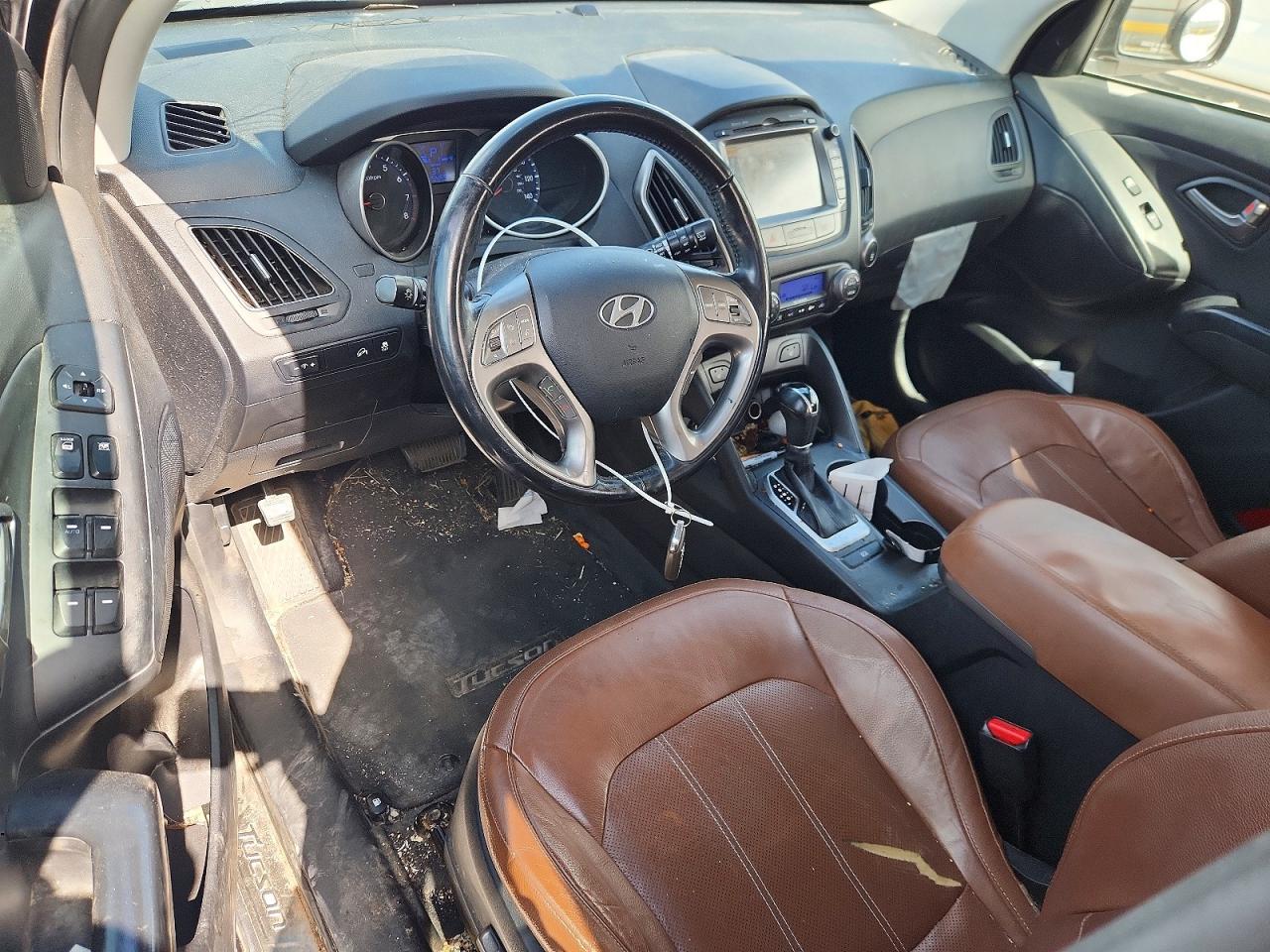2015 Hyundai Tucson Limited Black vin: KM8JU3AG2FU017451