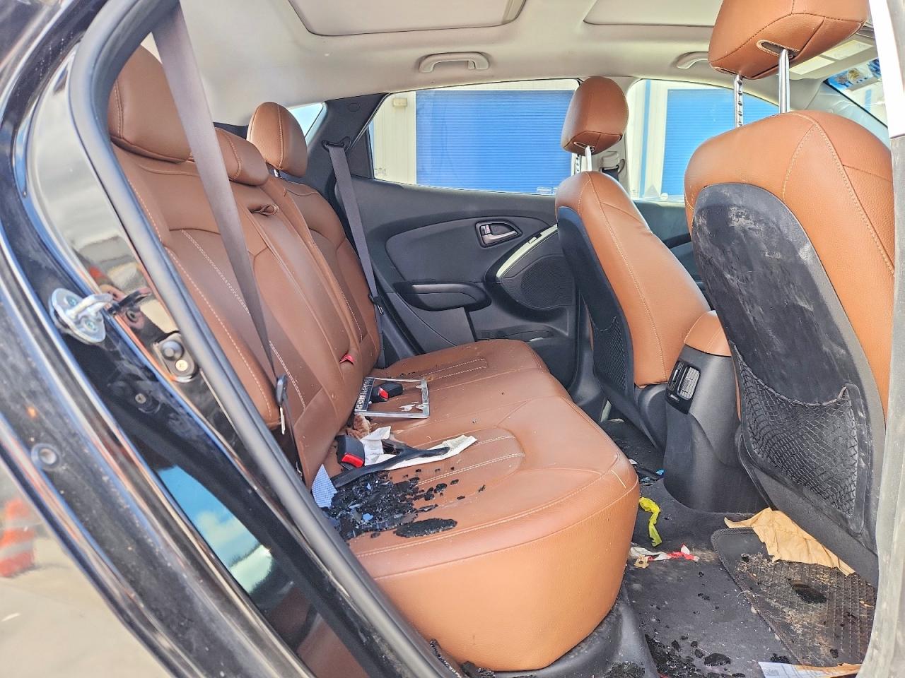 2015 Hyundai Tucson Limited Black vin: KM8JU3AG2FU017451