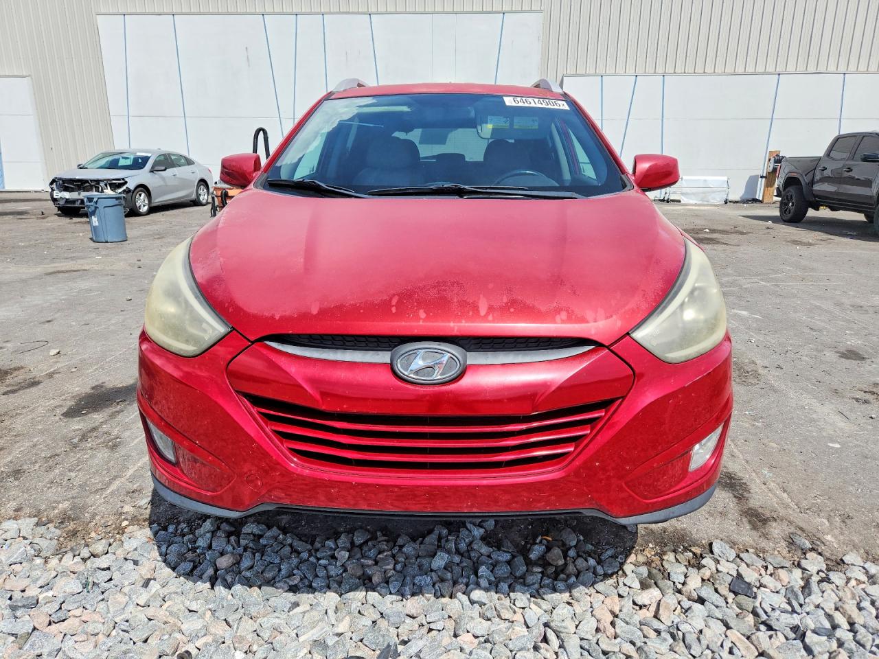 2015 Hyundai Tucson Se Red vin: KM8JU3AG2FU056055