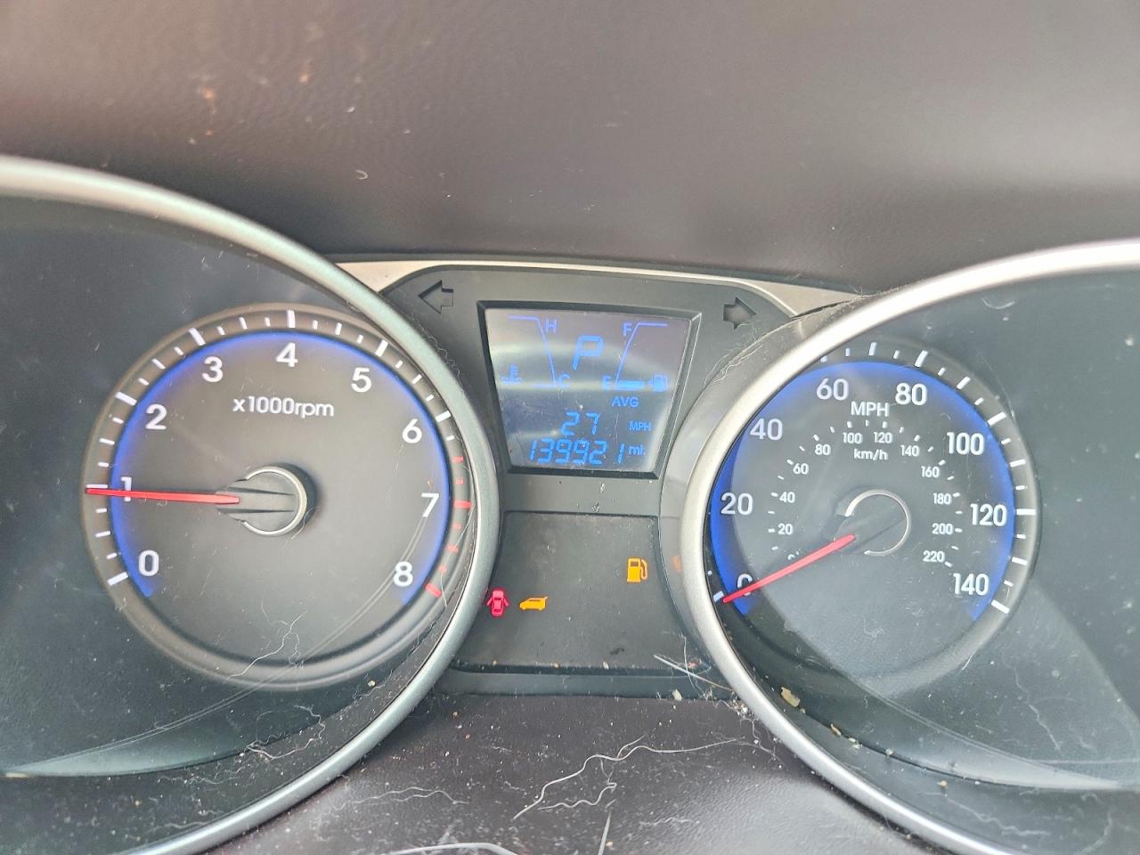 2015 Hyundai Tucson Se Red vin: KM8JU3AG2FU056055