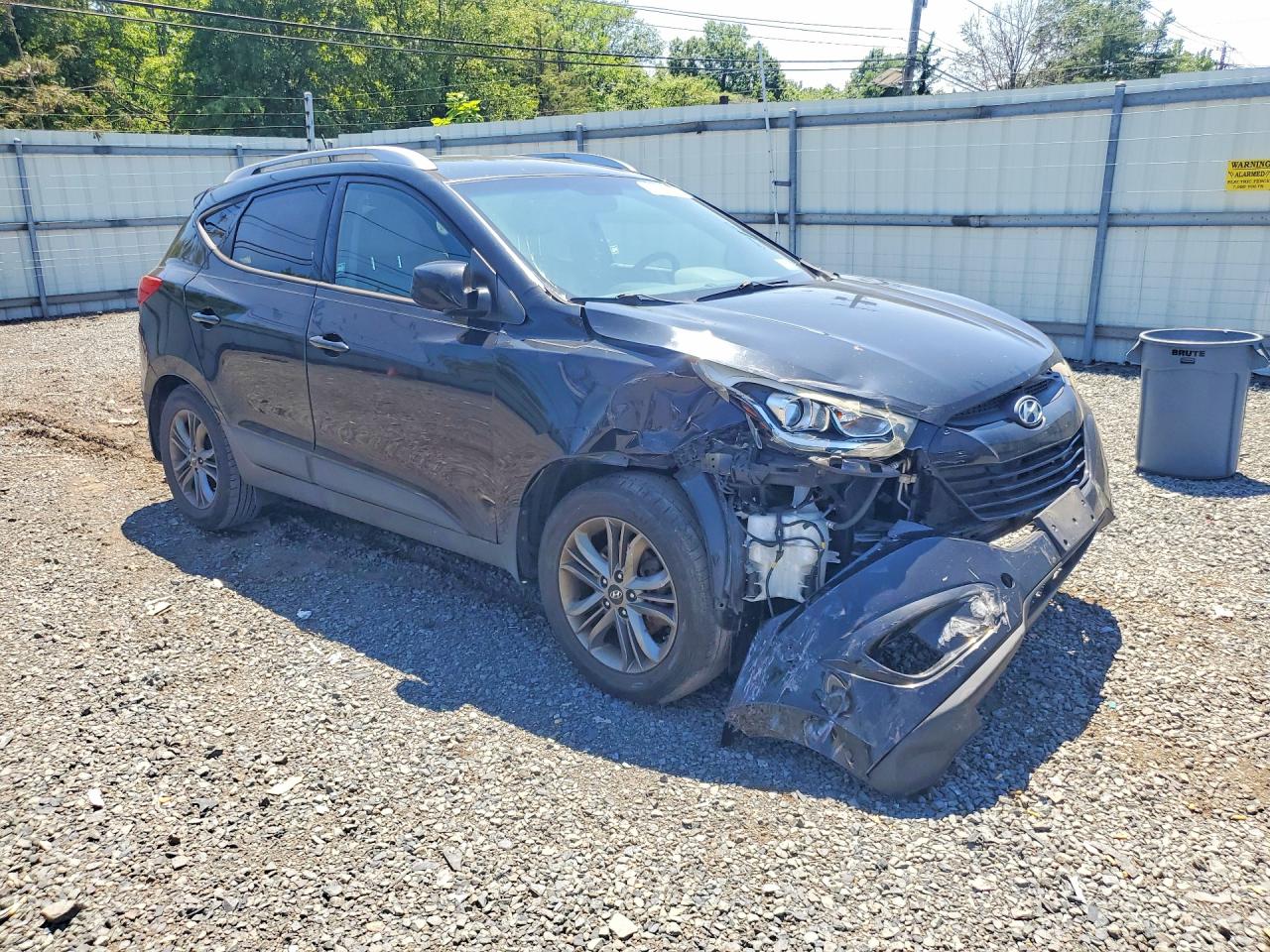 2015 Hyundai Tucson Se Black vin: KM8JU3AG2FU058033