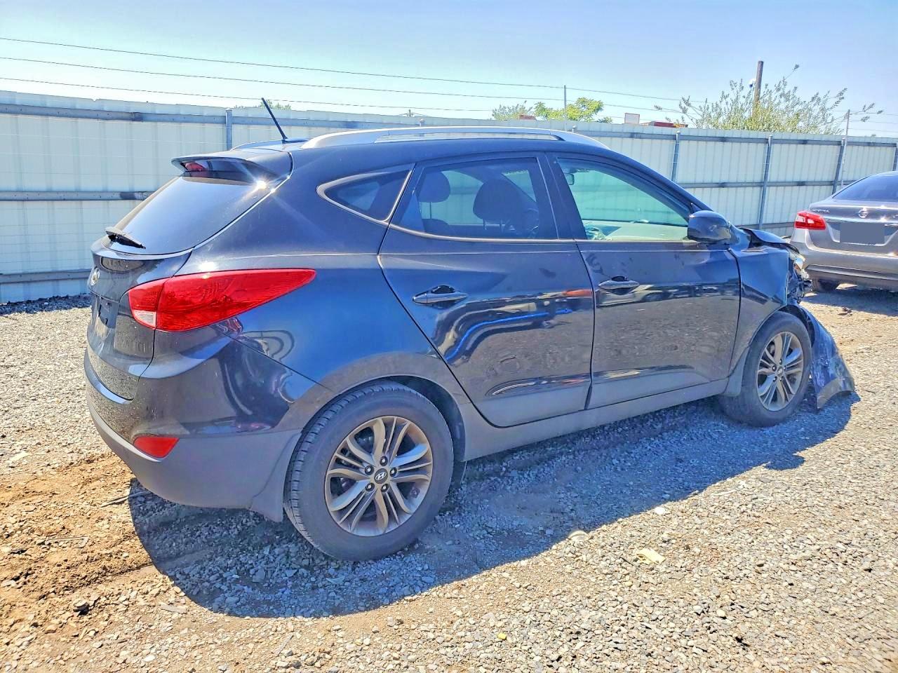 2015 Hyundai Tucson Se Black vin: KM8JU3AG2FU058033