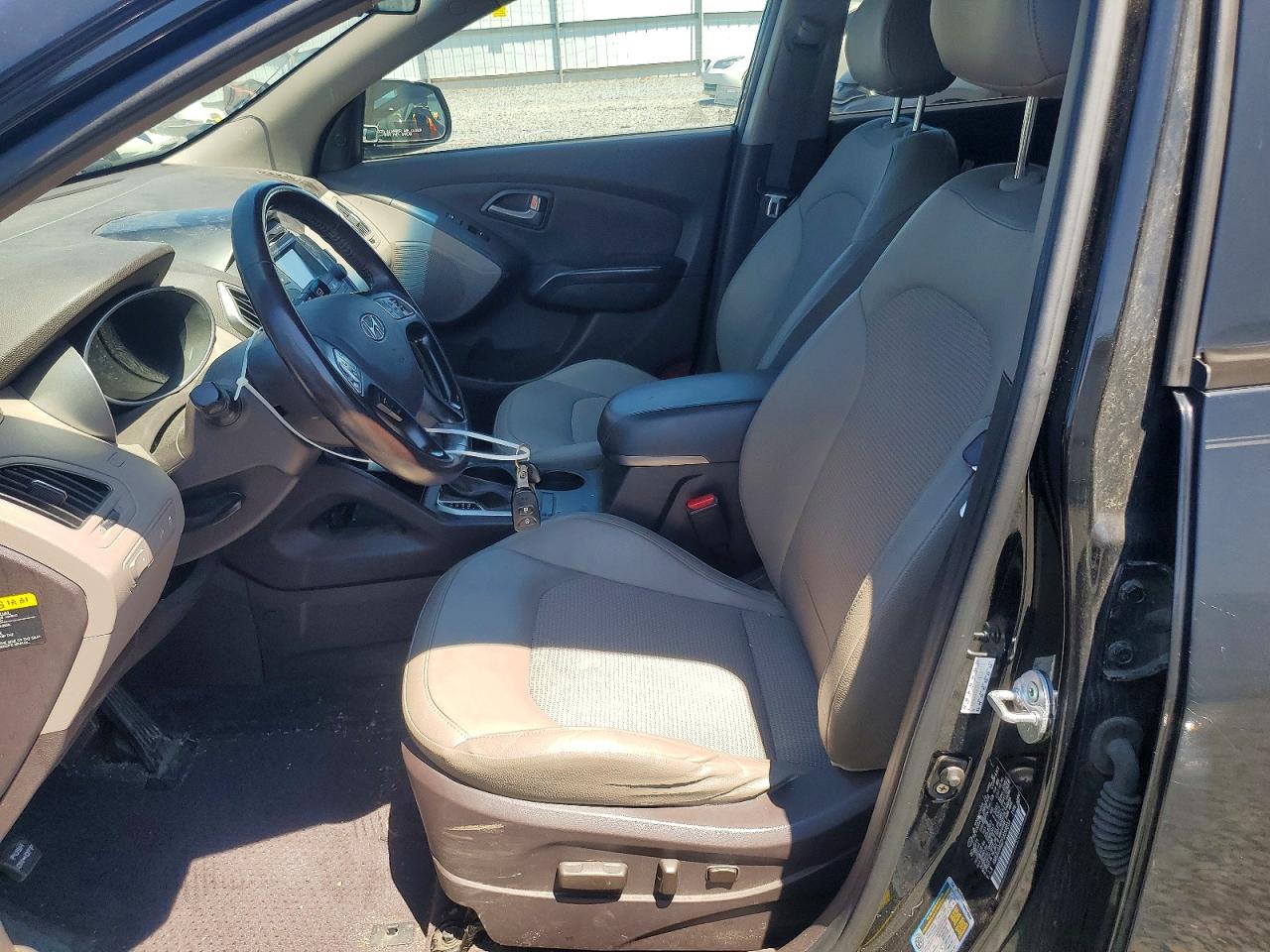 2015 Hyundai Tucson Se Black vin: KM8JU3AG2FU058033