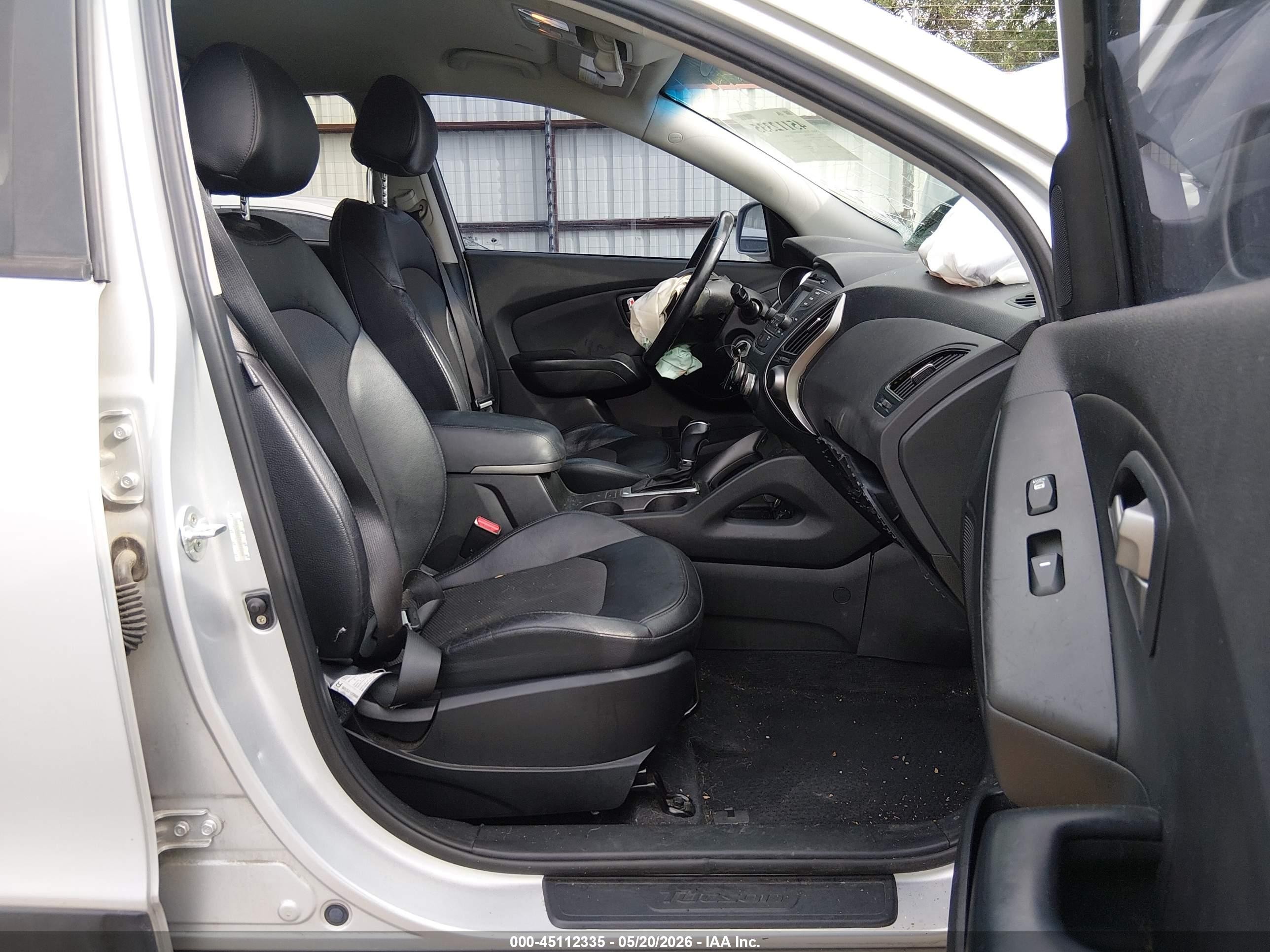2015 Hyundai Tucson Se Silver vin: KM8JU3AG2FU975005
