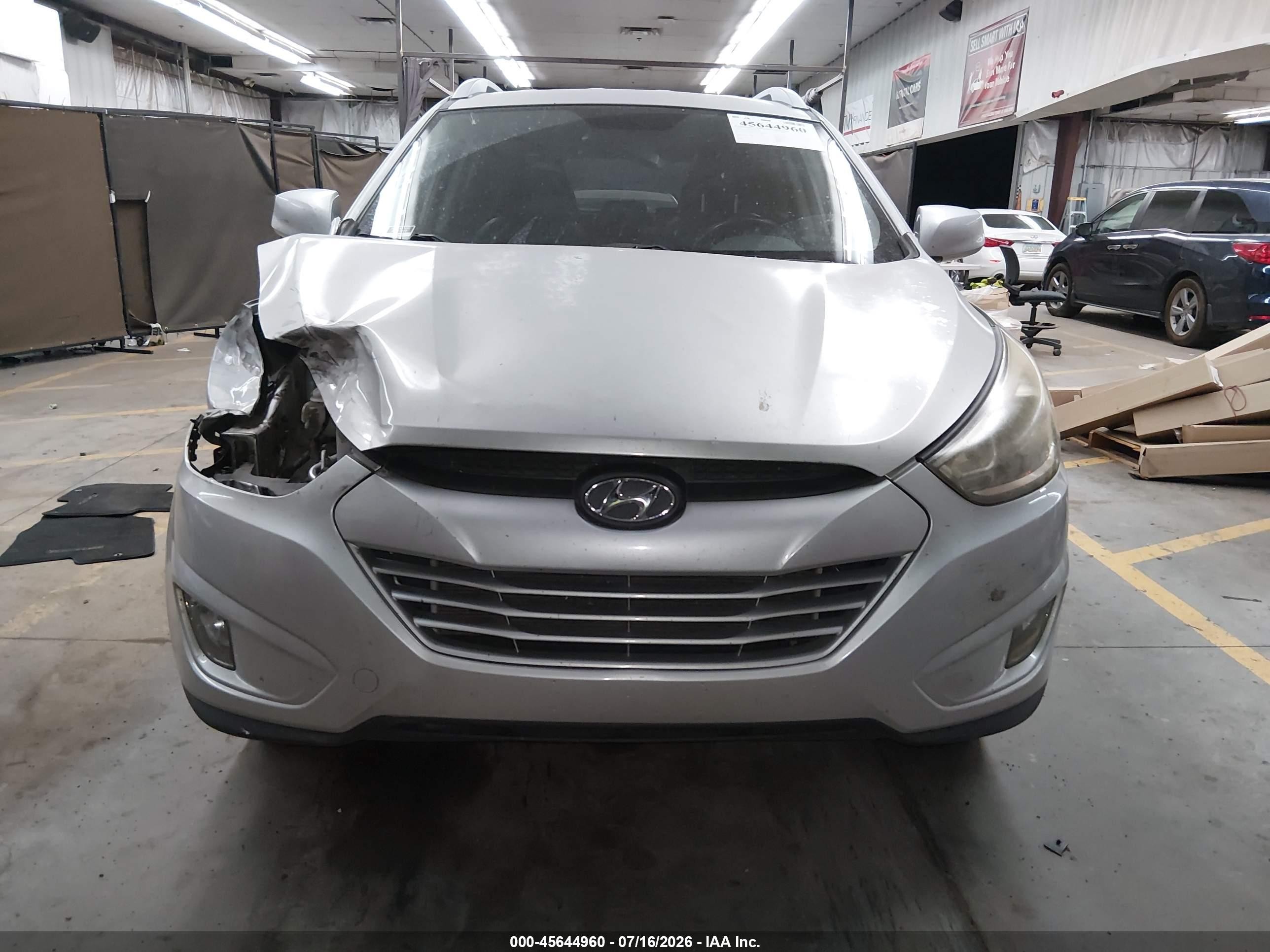 2015 Hyundai Tucson Se Silver vin: KM8JU3AG2FU979149