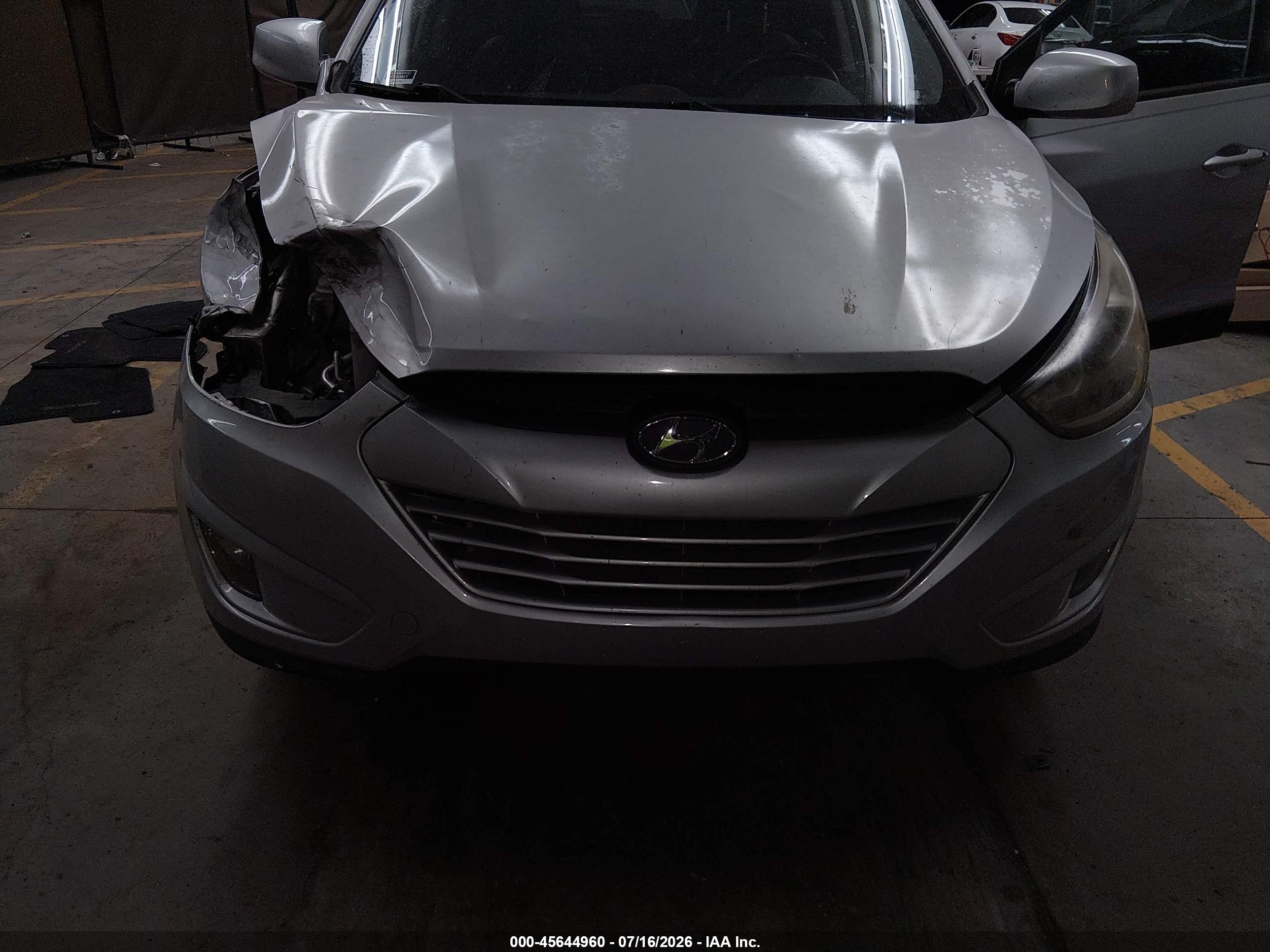 2015 Hyundai Tucson Se Silver vin: KM8JU3AG2FU979149