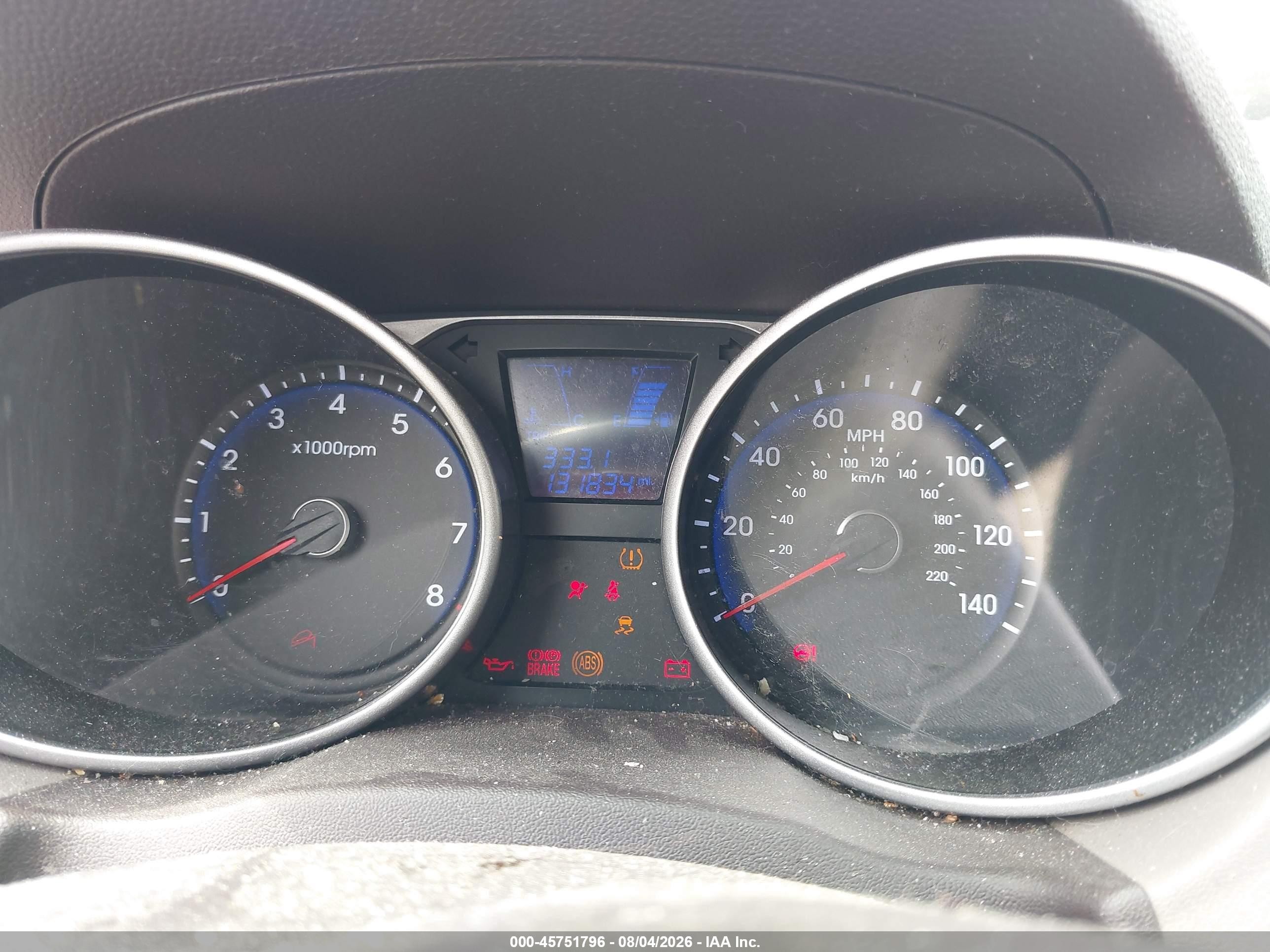 2015 Hyundai Tucson Se Черный vin: KM8JU3AG2FU980169