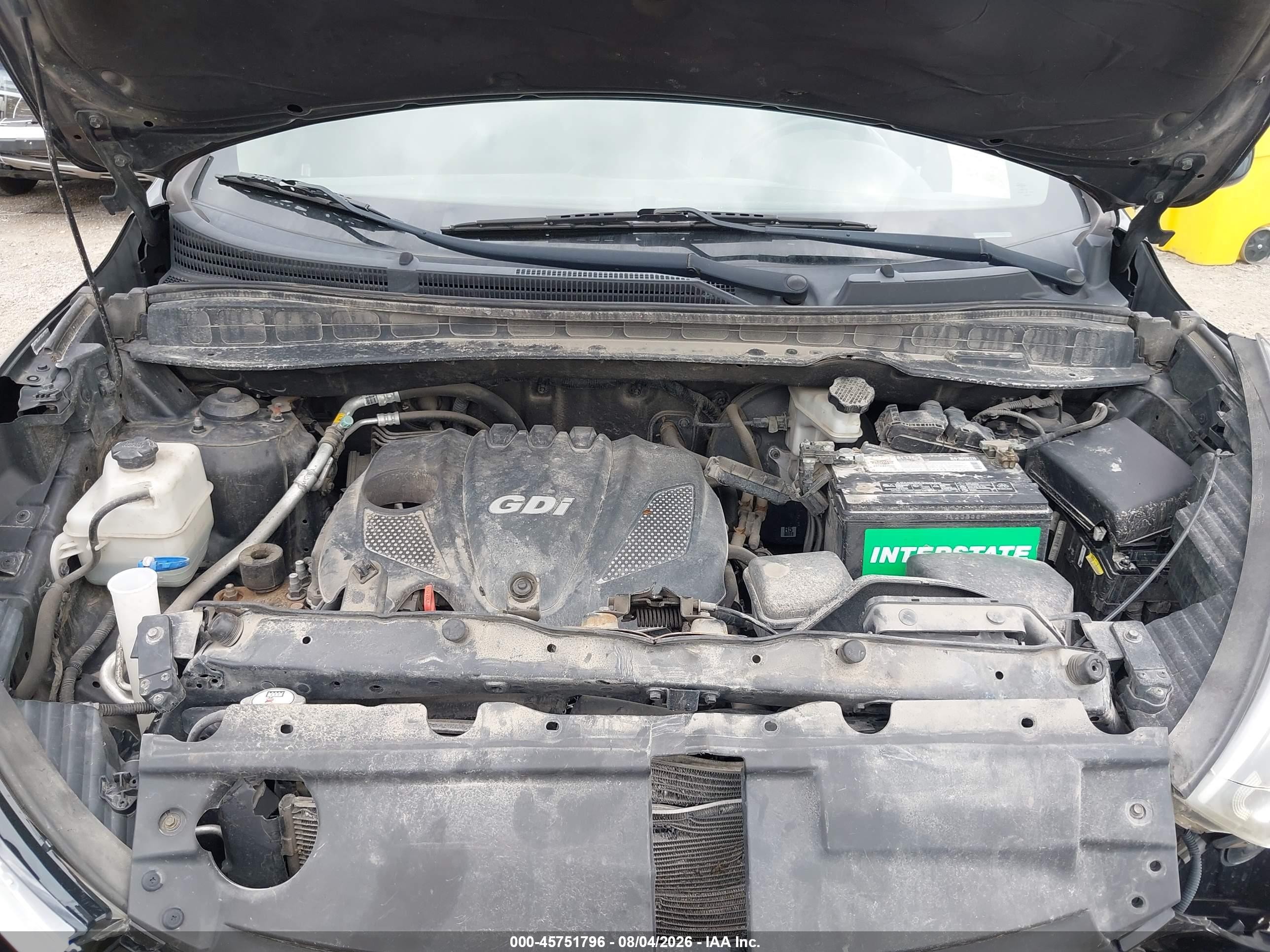 2015 Hyundai Tucson Se Черный vin: KM8JU3AG2FU980169