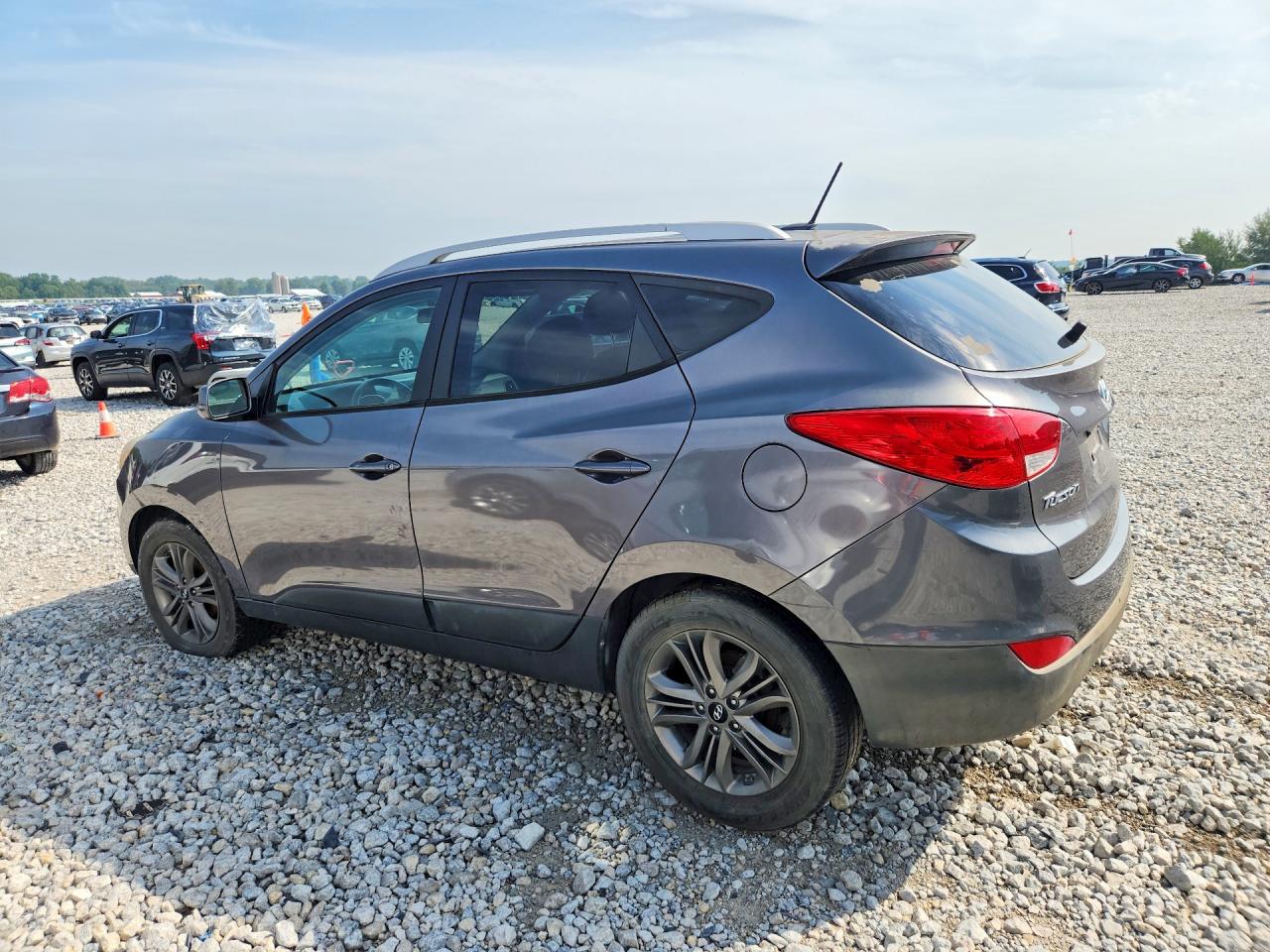 2015 Hyundai Tucson Se Gray vin: KM8JU3AG2FU997733