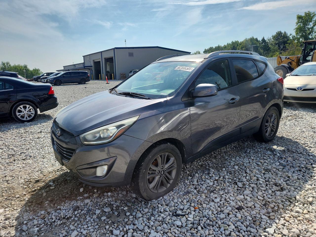 2015 Hyundai Tucson Se Gray vin: KM8JU3AG2FU997733