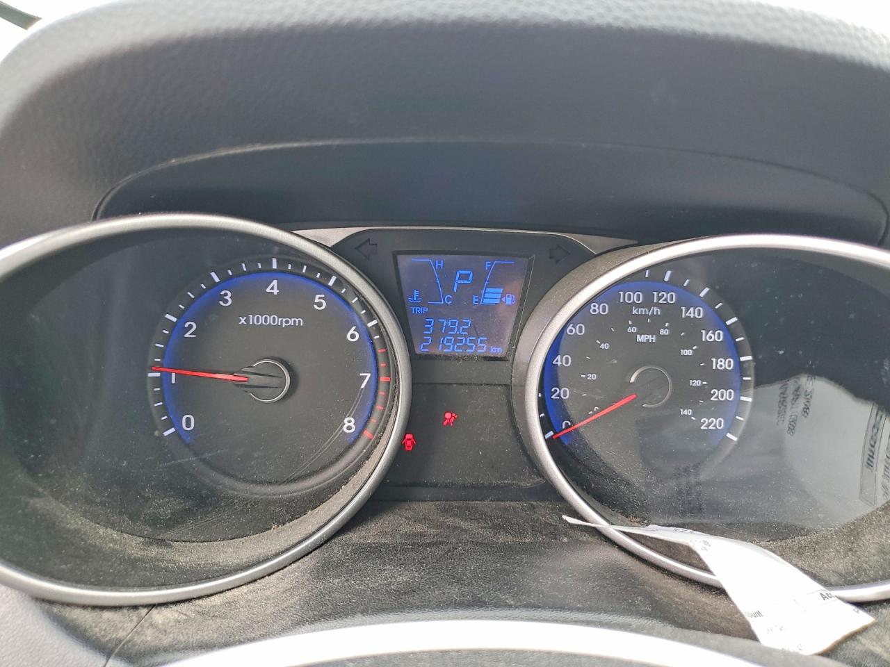 2014 Hyundai Tucson White vin: KM8JU3AG3EU791190