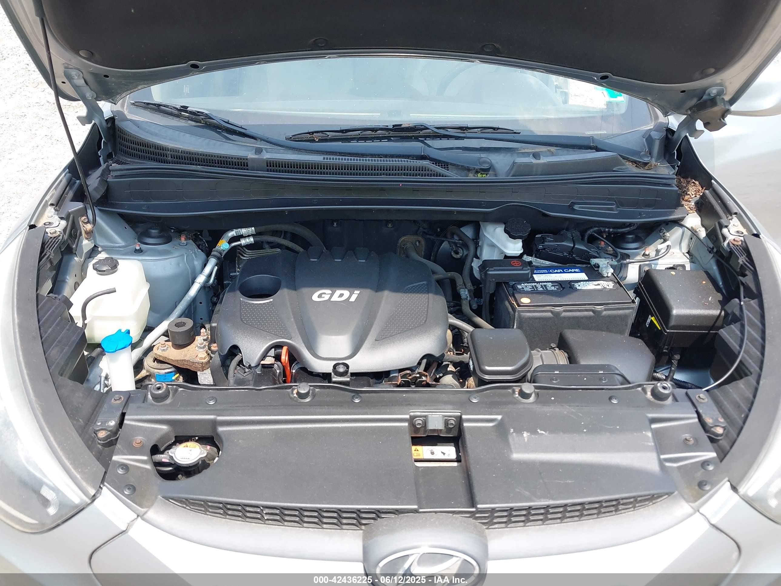 2014 Hyundai Tucson Se Silver vin: KM8JU3AG3EU836290