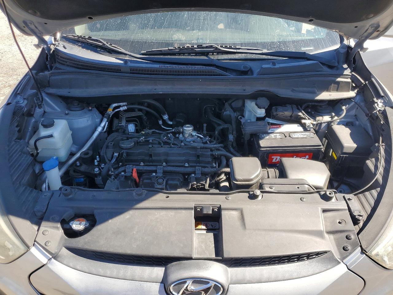2014 Hyundai Tucson Se Silver vin: KM8JU3AG3EU839111